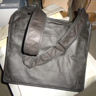 Afbeelding van 40x Postman bag zwart met hengsel
