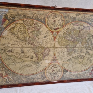 Afbeelding van 036; Oude wereldkaart
