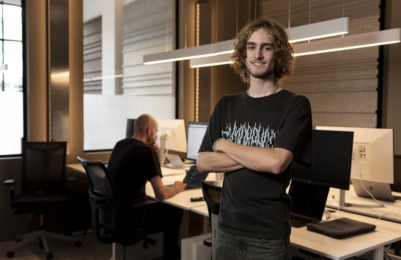 Portretfoto van Dave Manders