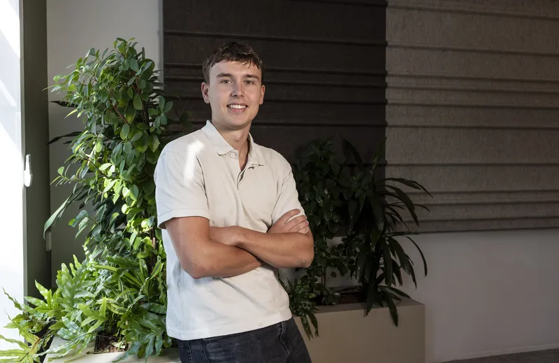 Portretfoto van Nick Ziggers