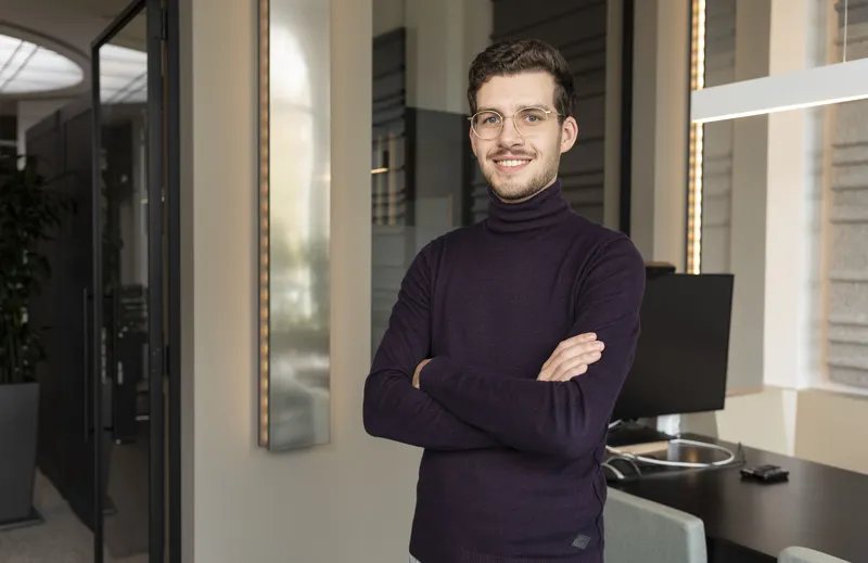 Portretfoto van Luc van der Gun