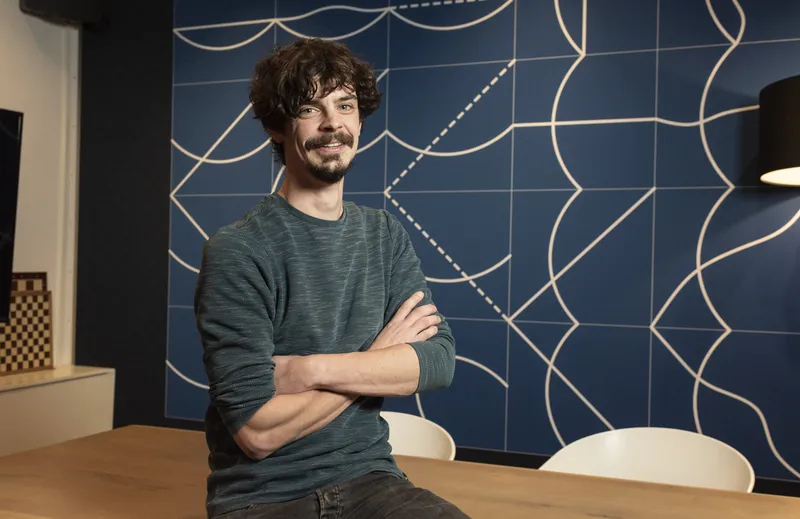 Portretfoto van Mathijs van de Ven