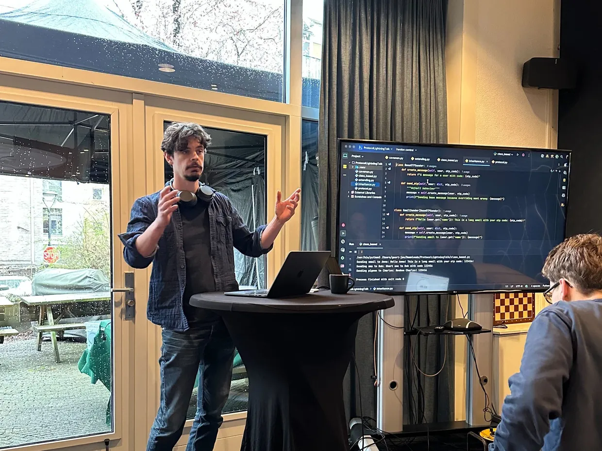 Mathijs vertelt over protocols, strategy patterns en interfaces