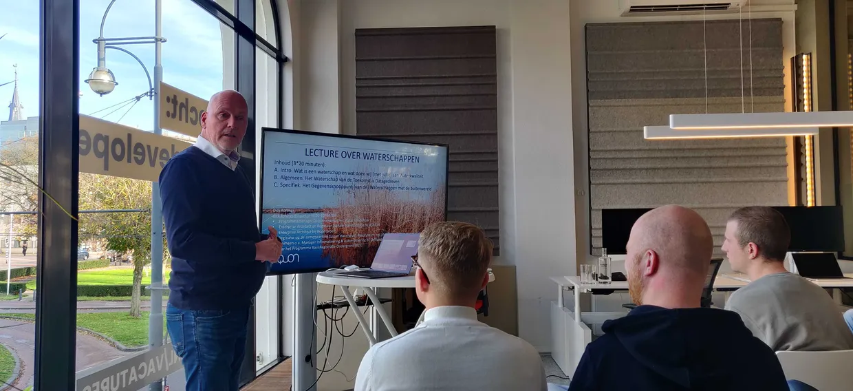 Dick Konings spreekt over het software-landschap in waterbeheer