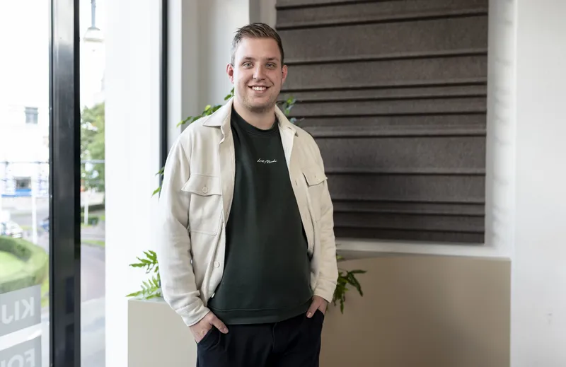 Portretfoto van Jordy Krudde