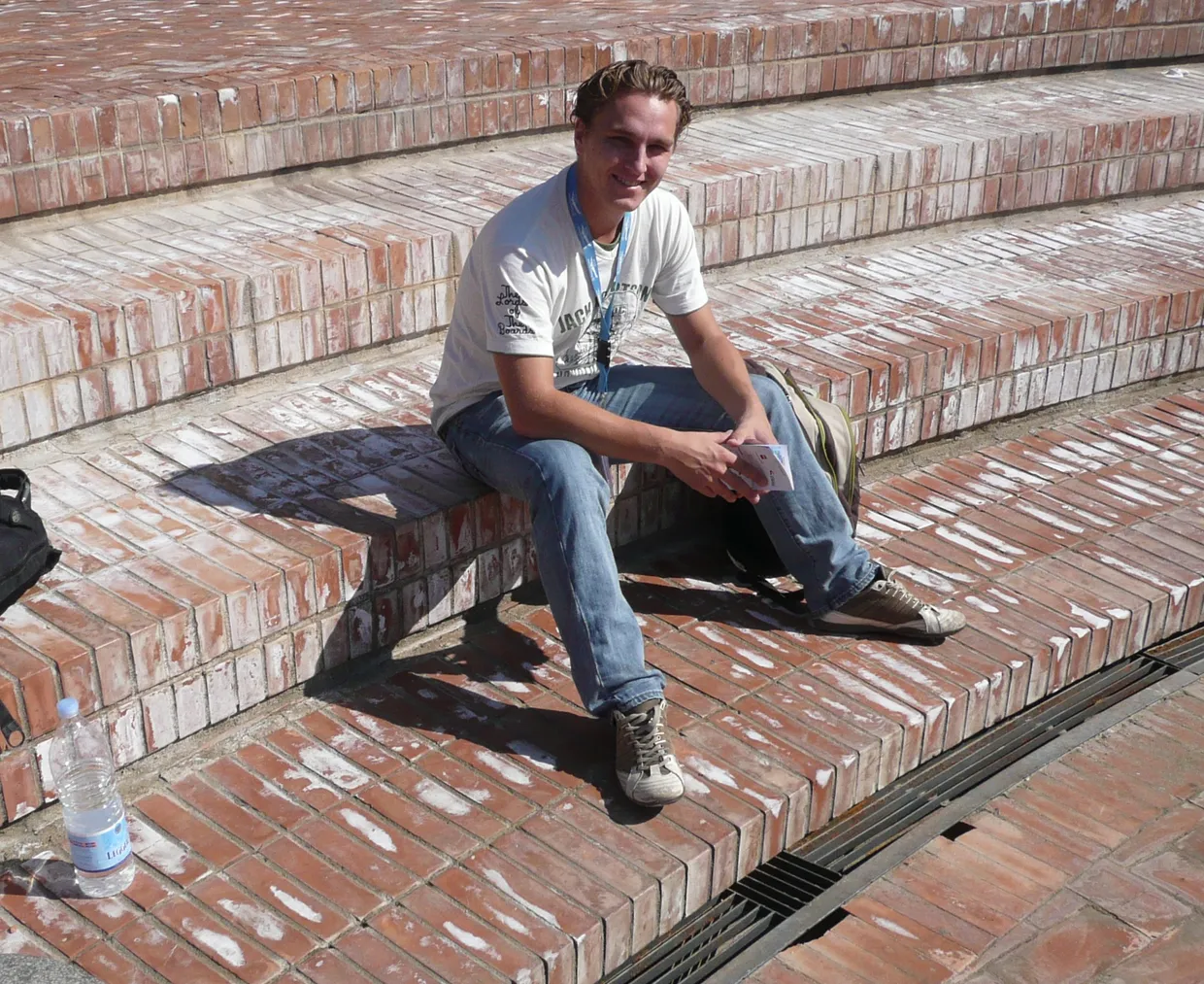 Maarten in Naples 2007