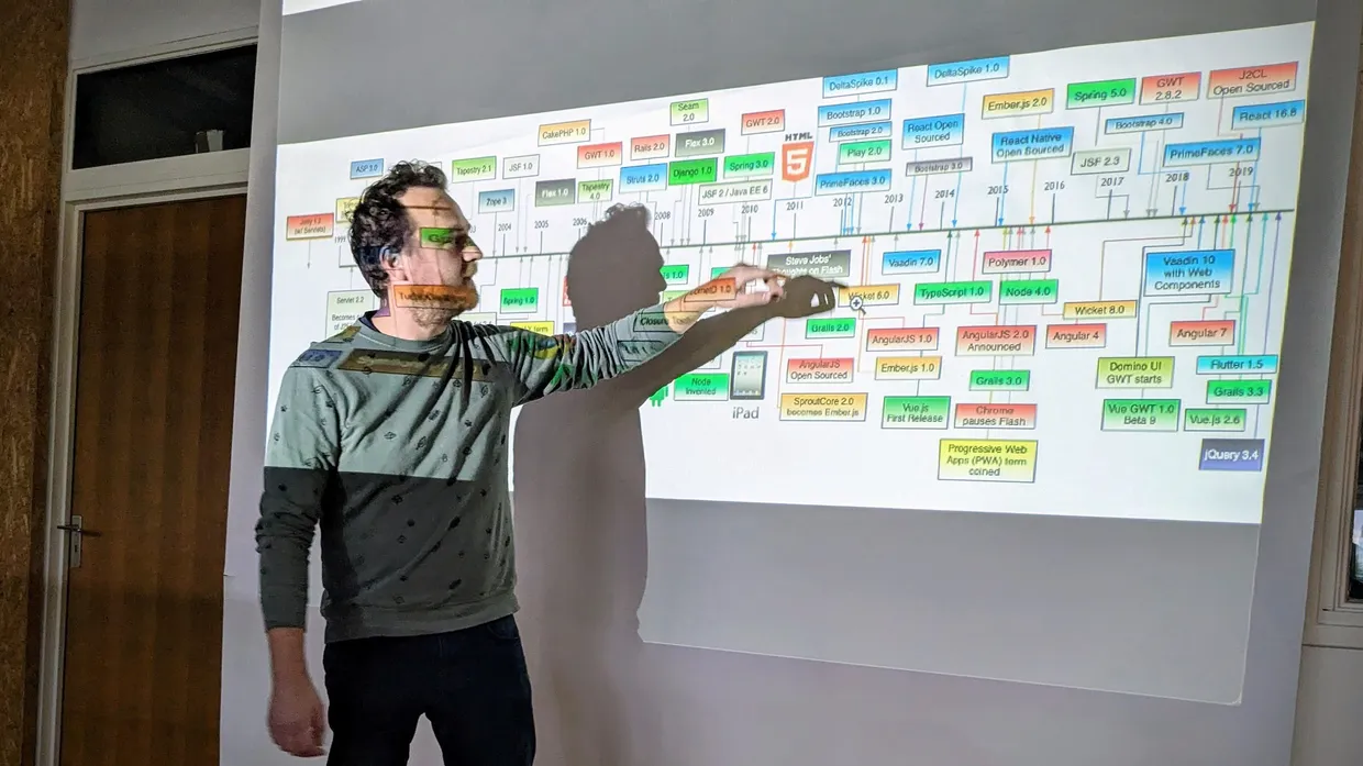 Lightning talk van Laurens