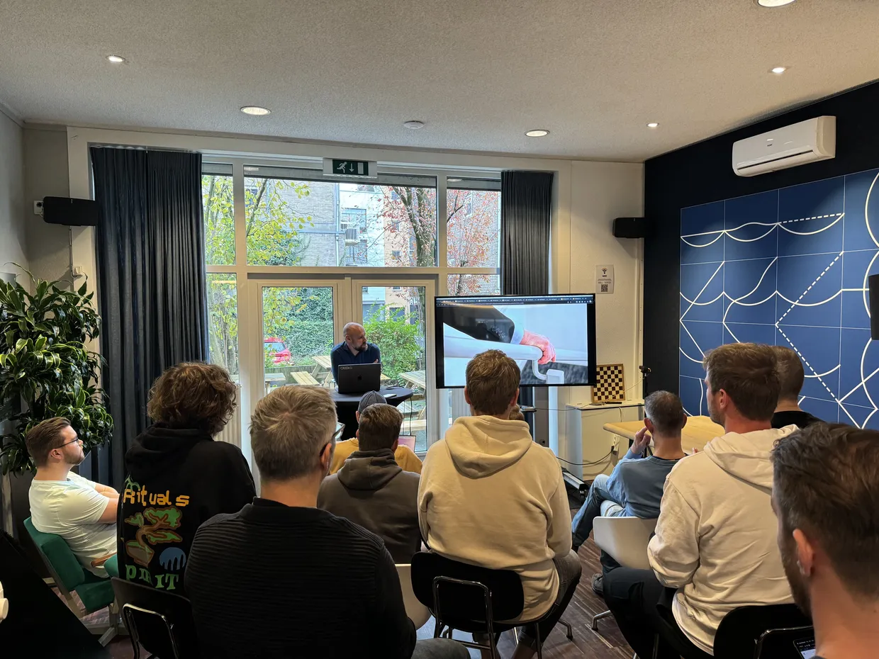 Lightning talk van Vladimir