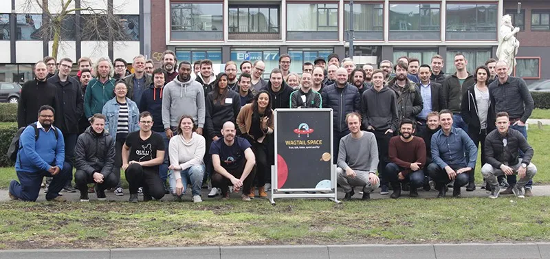 "Wagtail Space 2018 Group Photo"