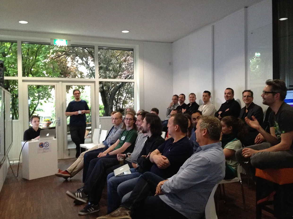 Maarten Kling presenteert een Sociaal Intranet