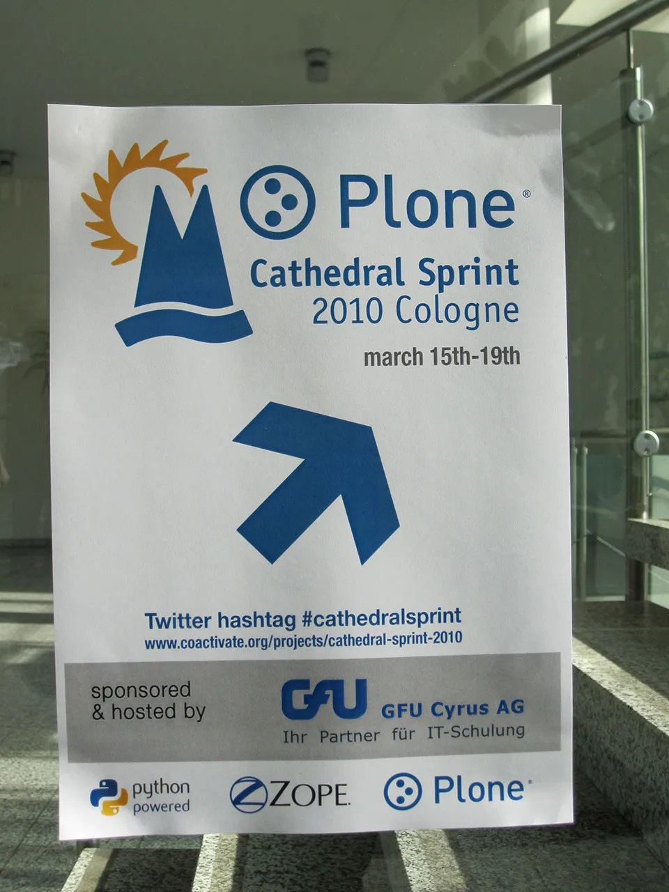 Banner Cathedral Sprint 2010