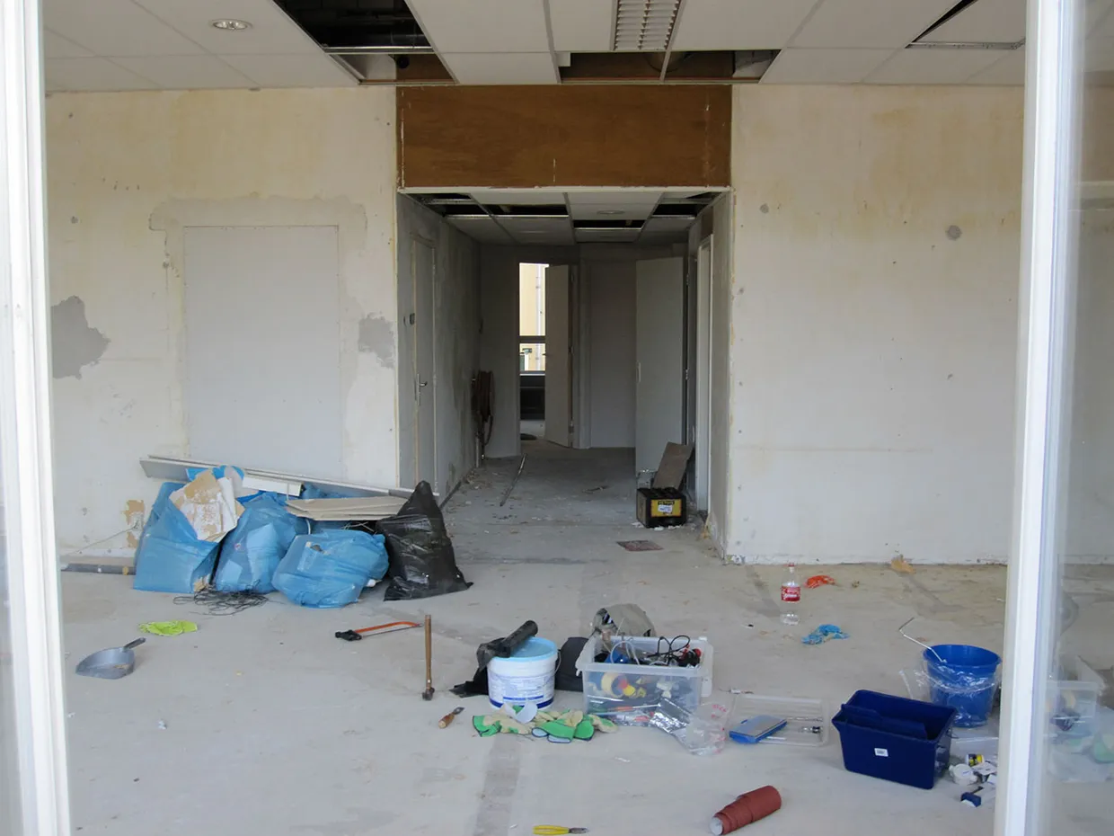 Willemsplein 44 Reconstruction Hallway