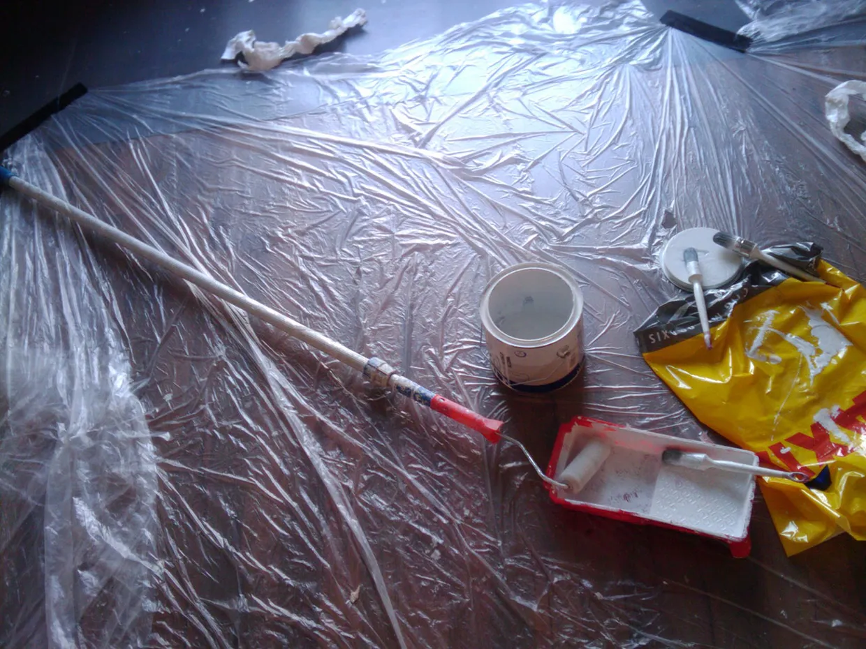 Ground Floor Reconstruction Paint