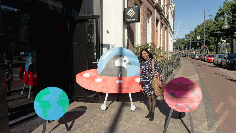 Entrance at the office