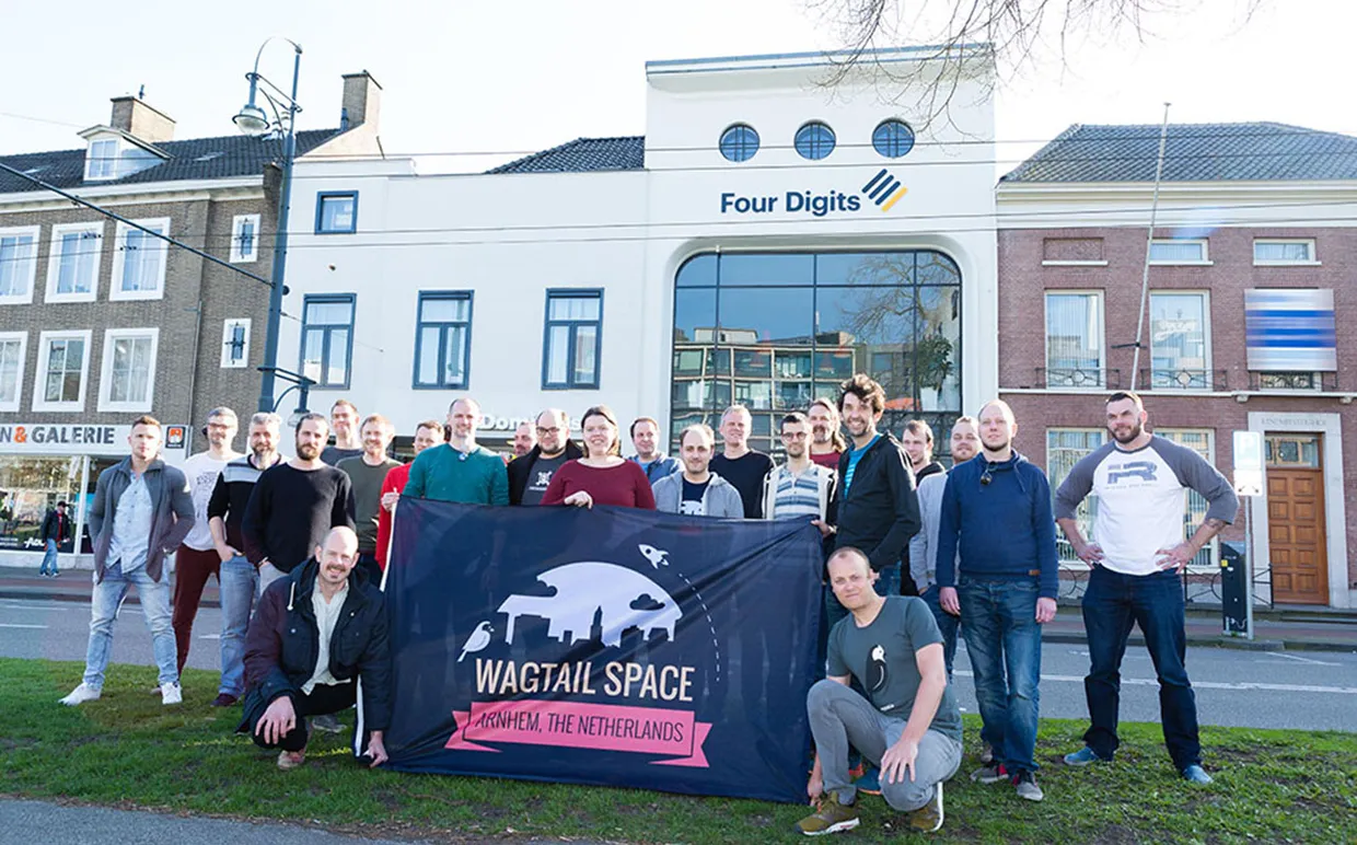 Wagtail Space group photo