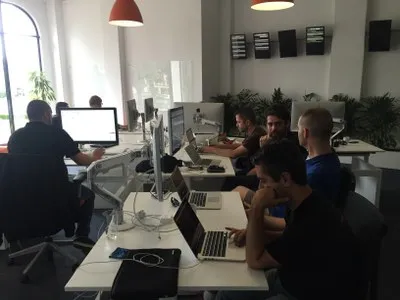 anniversary sprint people working