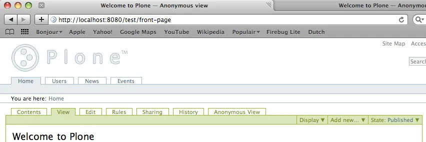 Anonymous View Authenticated