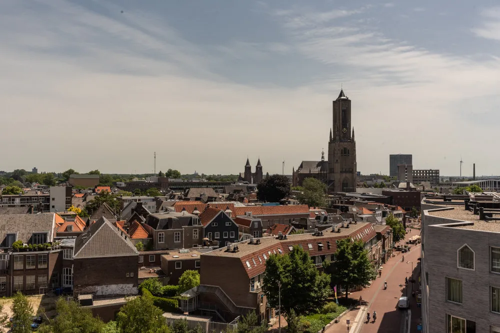 The view from Rozet rooftop