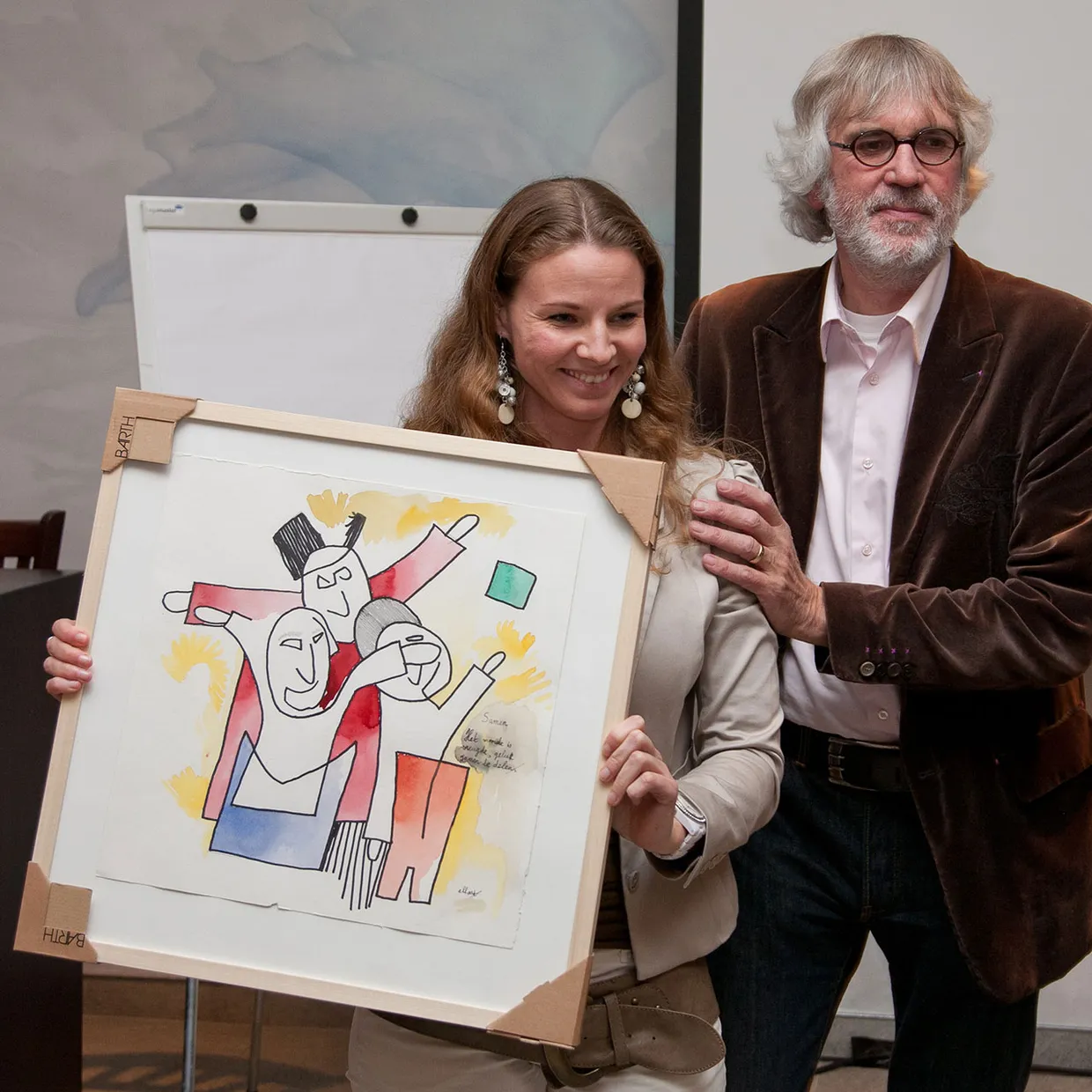 Painting Yvonne Renckens Henk Kok