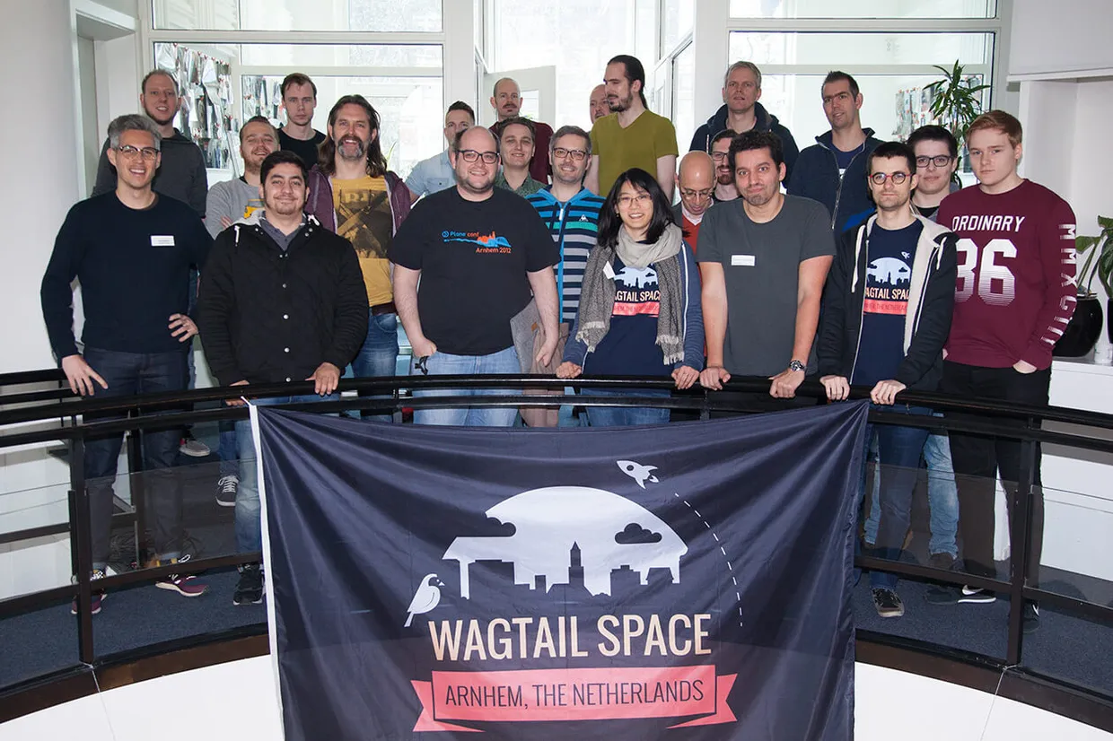 A quick pic on the Second Day of Wagtail Space