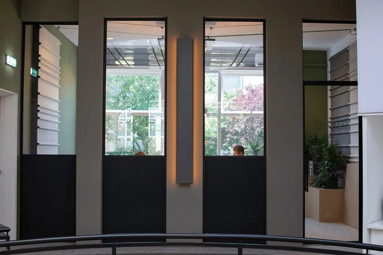 Uitzicht naar achteren