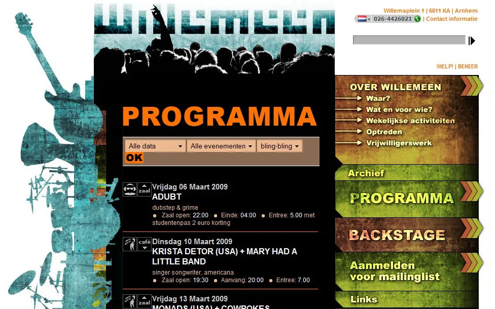 Willemeen Website