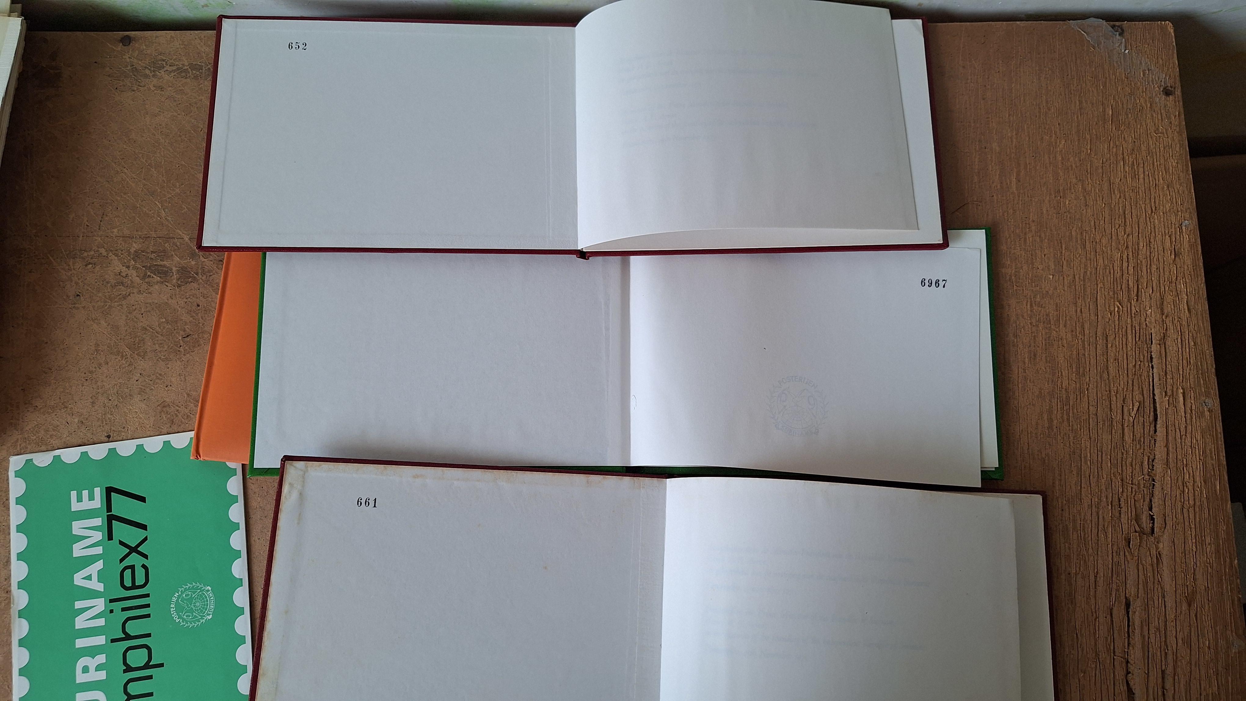 Set Suriname Amphilex 77: Vier kleine albums en een herdenkingsvel – foto 4 – kavel bij Goeiendeal