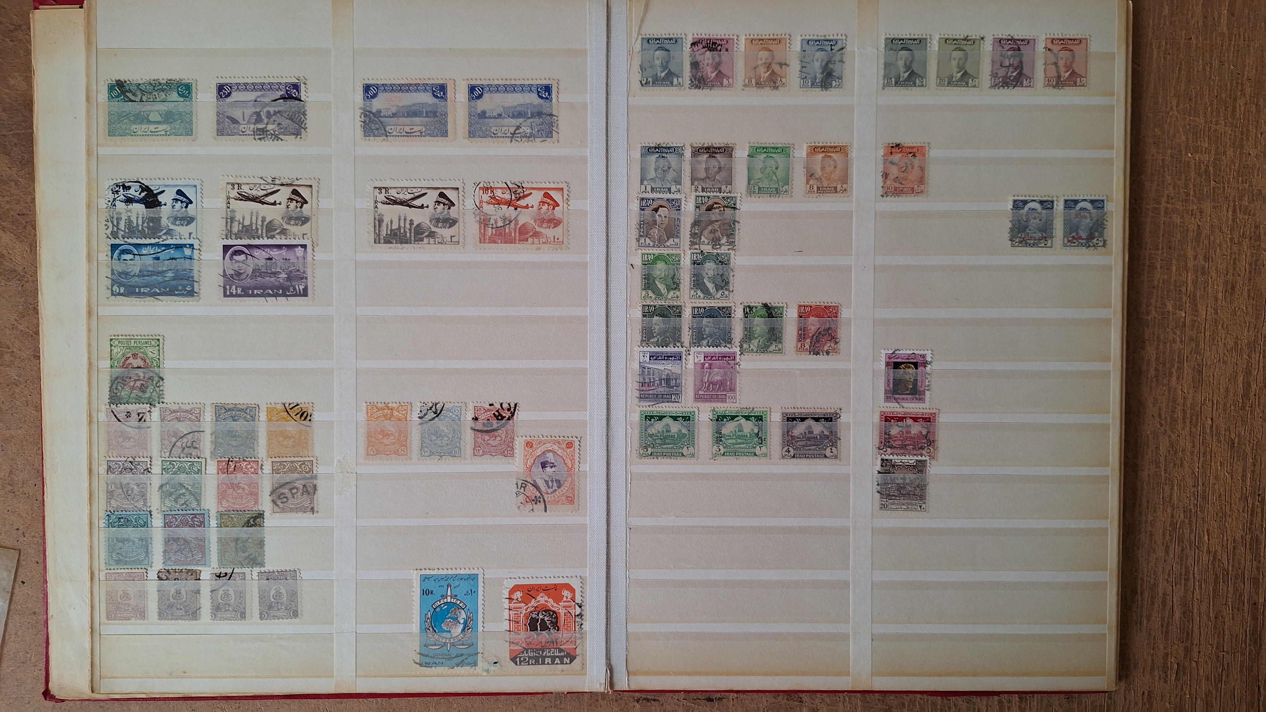 Postzegelalbum met postzegels met label Mongolië, Sovjet-Unie, Iran en Irak – foto 5 – kavel bij Goeiendeal