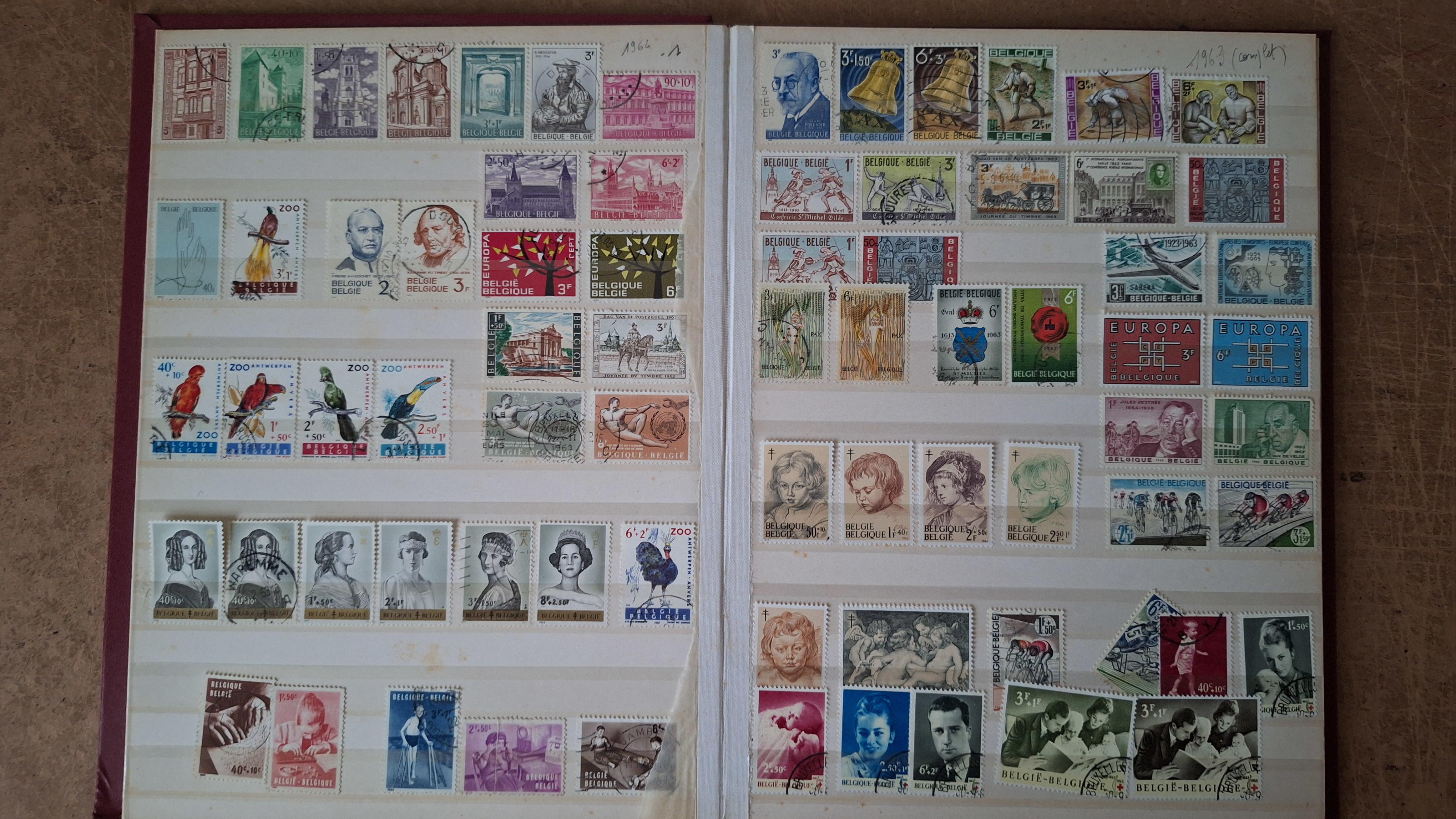 Postzegelablum met postzegels – foto 3 – kavel bij Goeiendeal