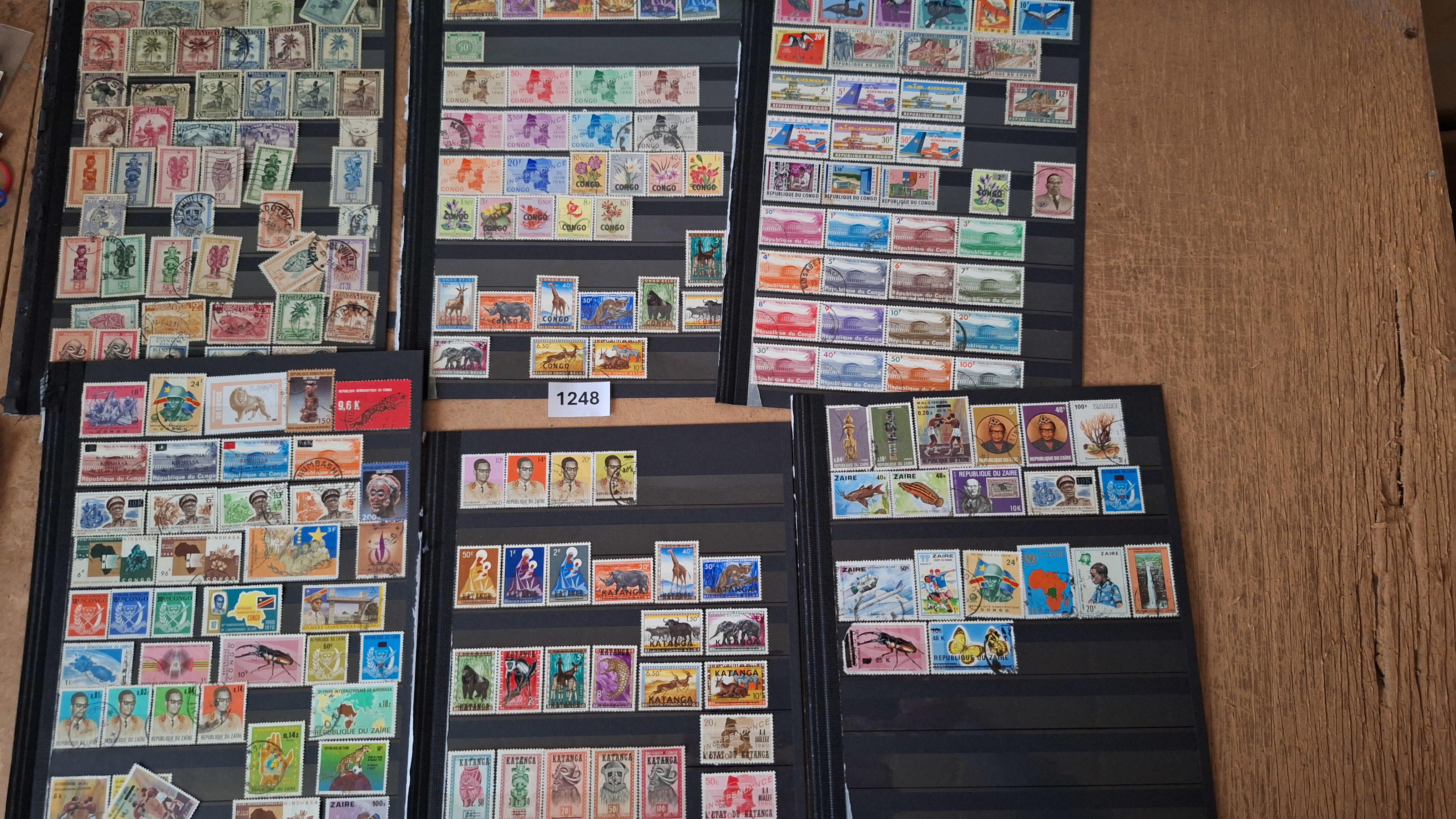 Verzameling postzegels op bladen – kavel bij Goeiendeal