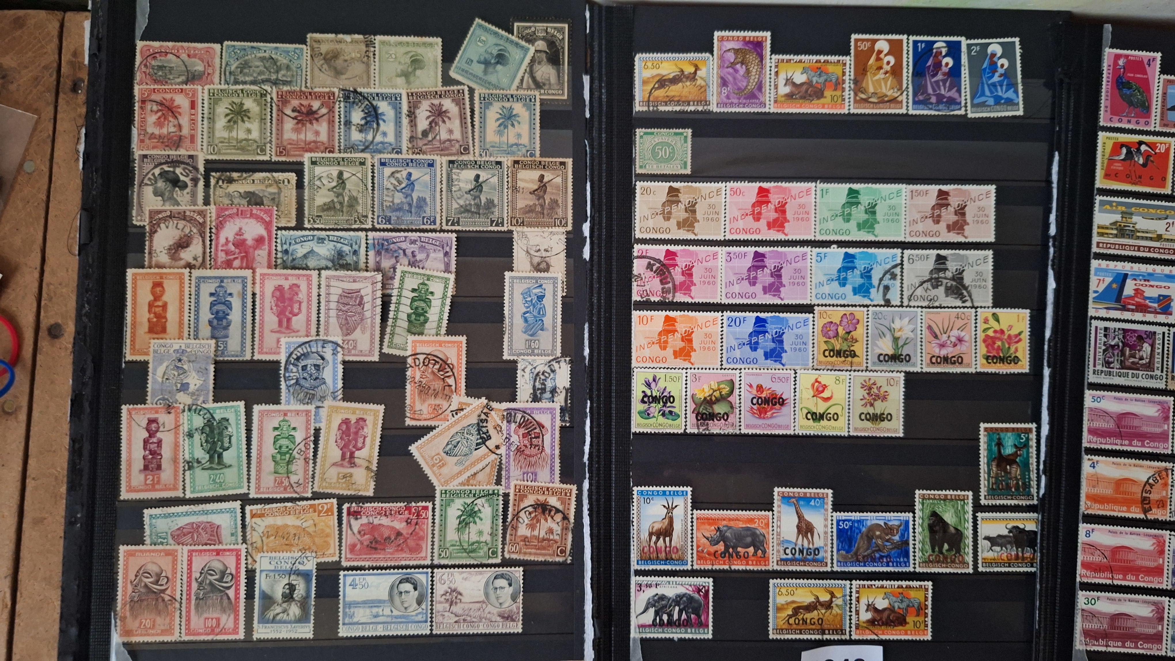 Verzameling postzegels op bladen – foto 2 – kavel bij Goeiendeal