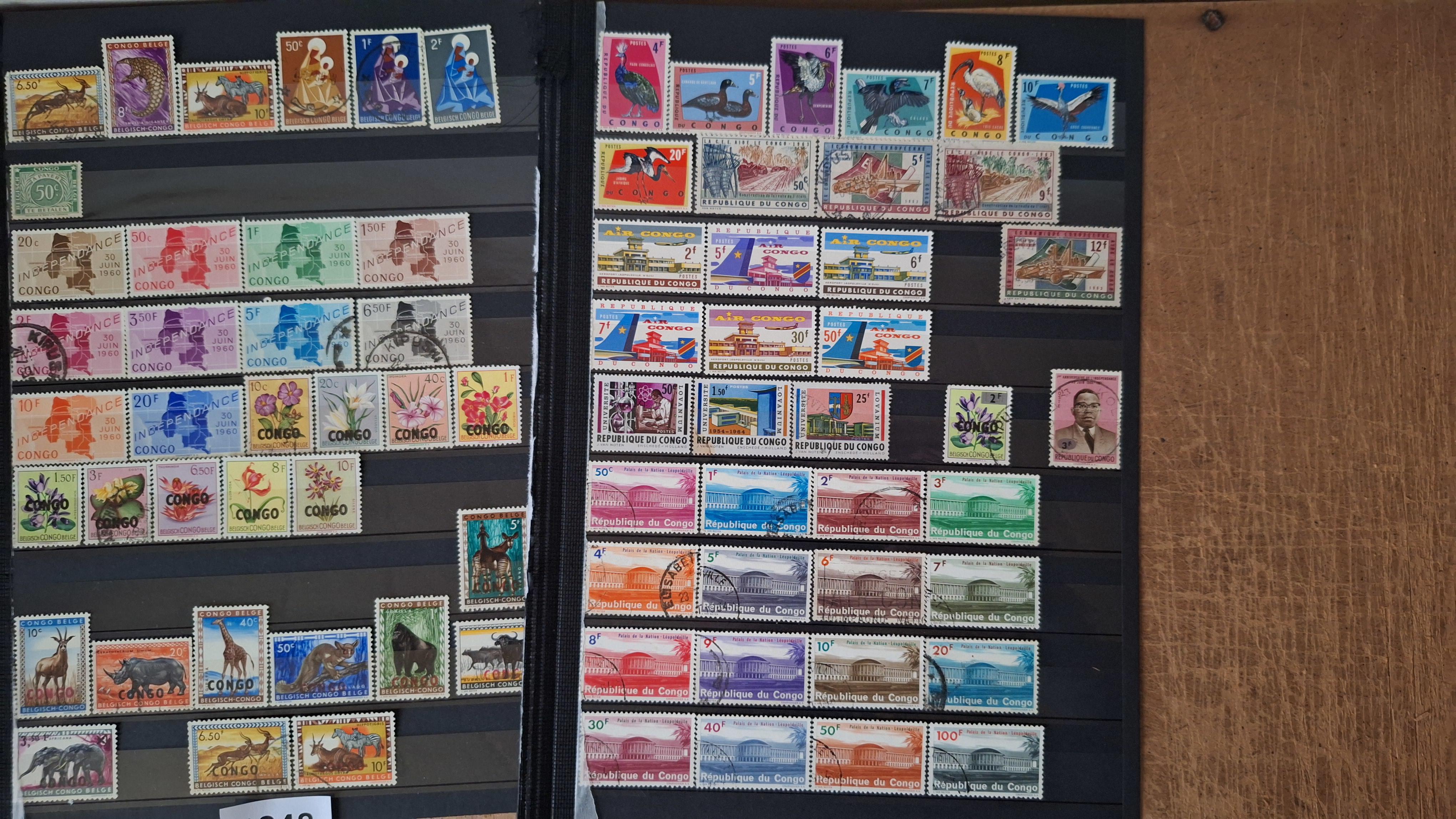 Verzameling postzegels op bladen – foto 3 – kavel bij Goeiendeal
