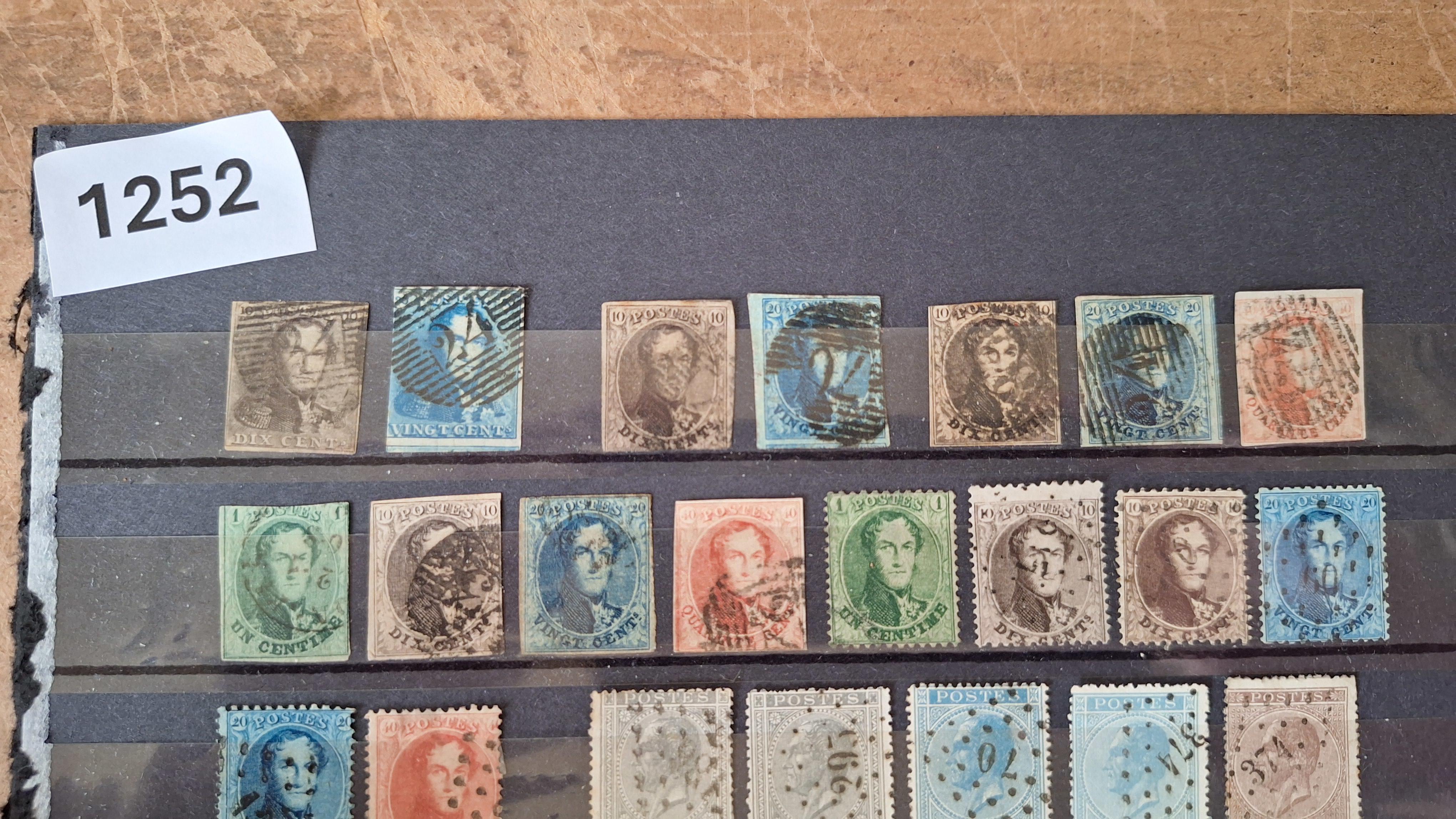 Verzameling klassieke Belgische postzegels waaronder Epauletten en Medaillons – foto 3 – kavel bij Goeiendeal