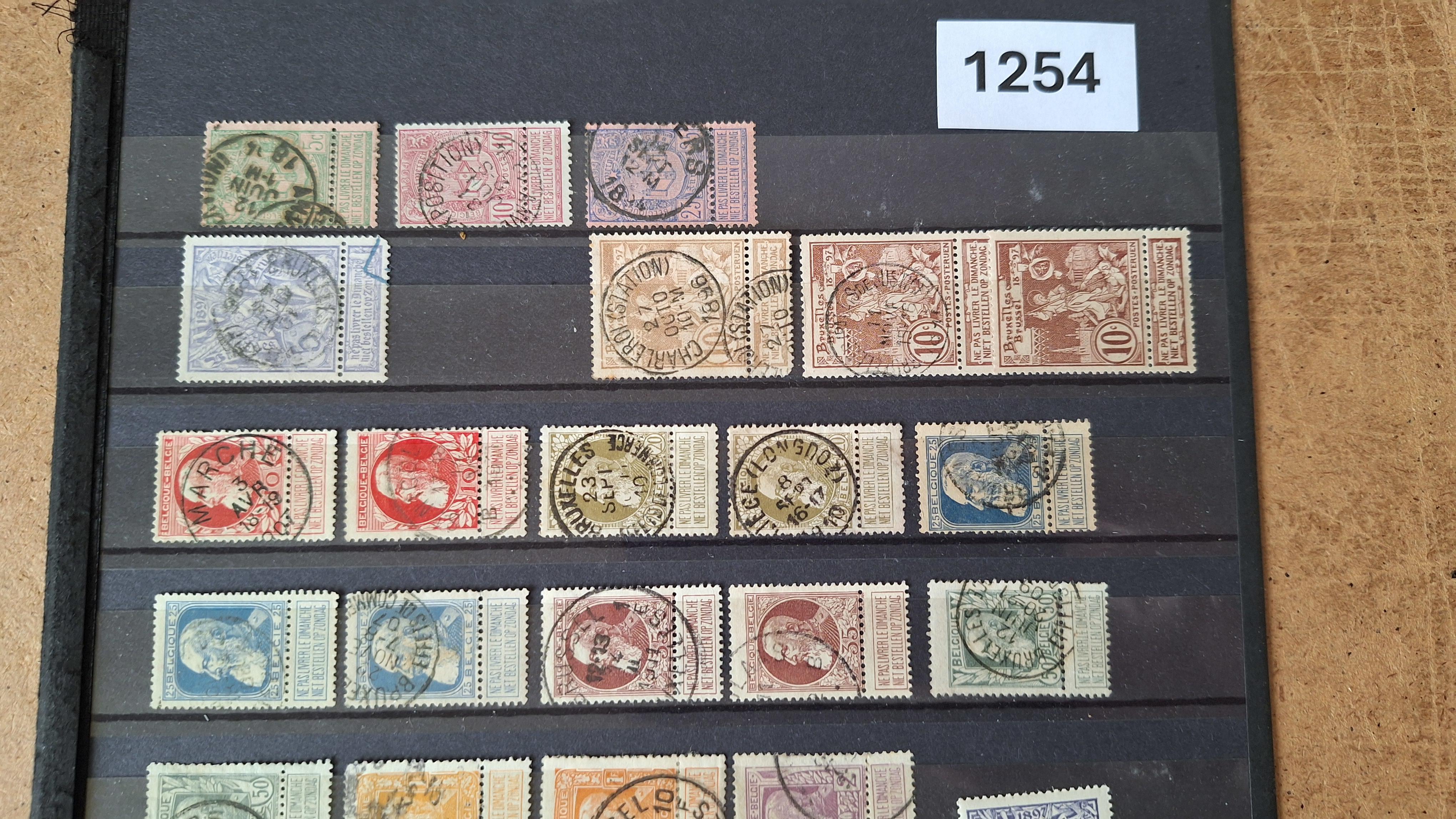 Verzameling klassieke Belgische postzegels – foto 2 – kavel bij Goeiendeal