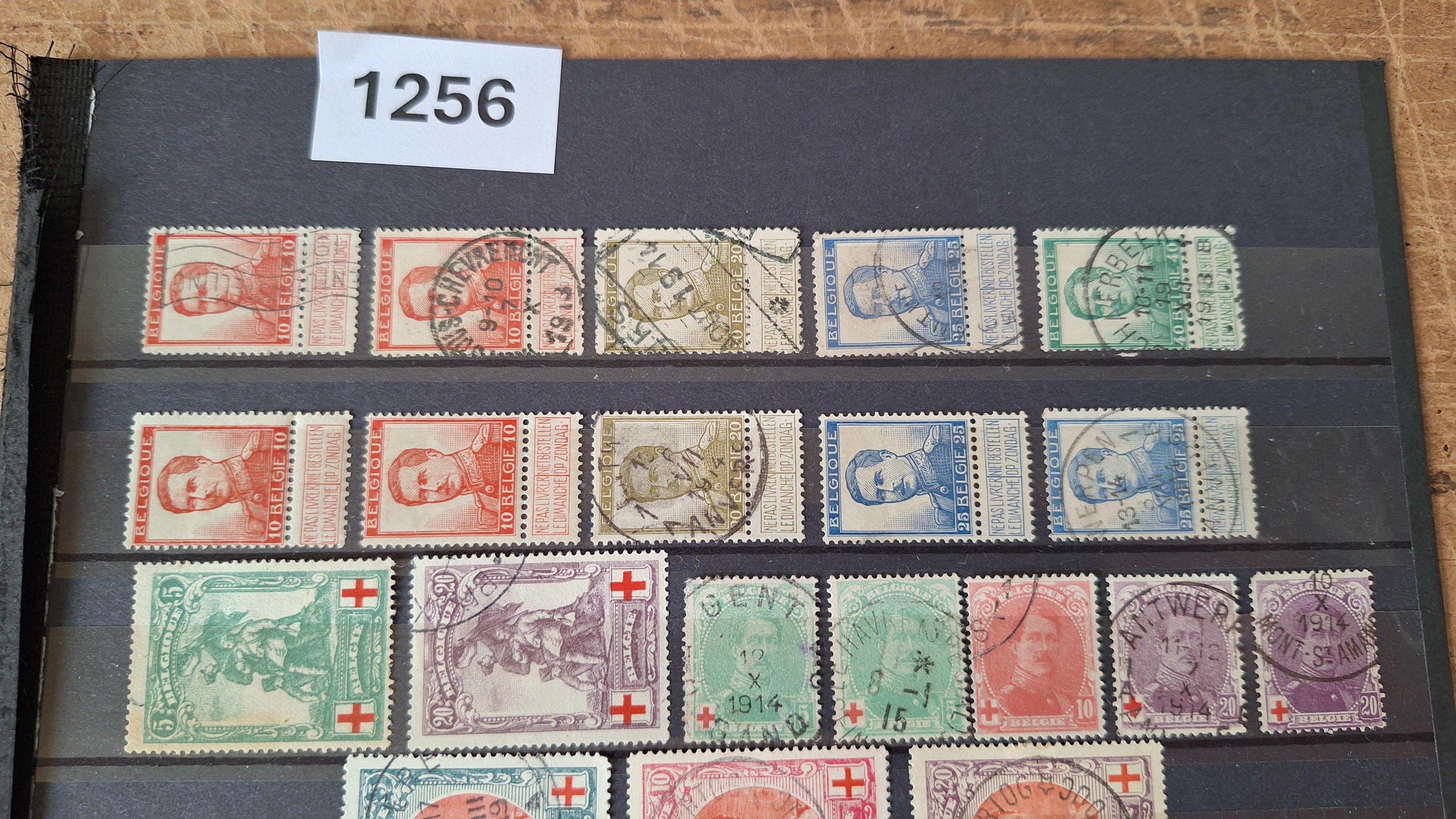 Verzameling klassieke Belgische postzegels – foto 2 – kavel bij Goeiendeal