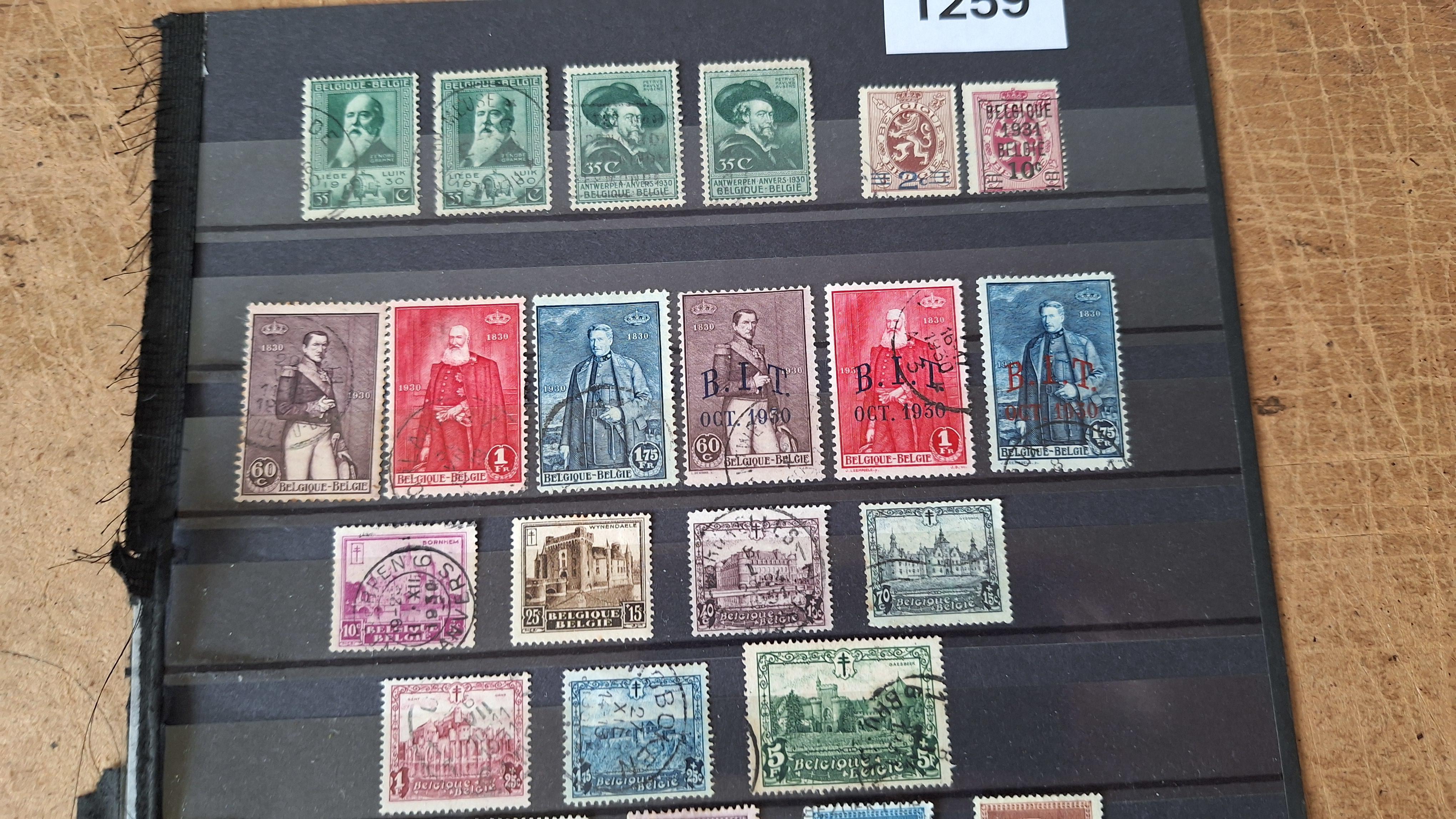 Verzameling klassieke Belgische postzegels – foto 2 – kavel bij Goeiendeal
