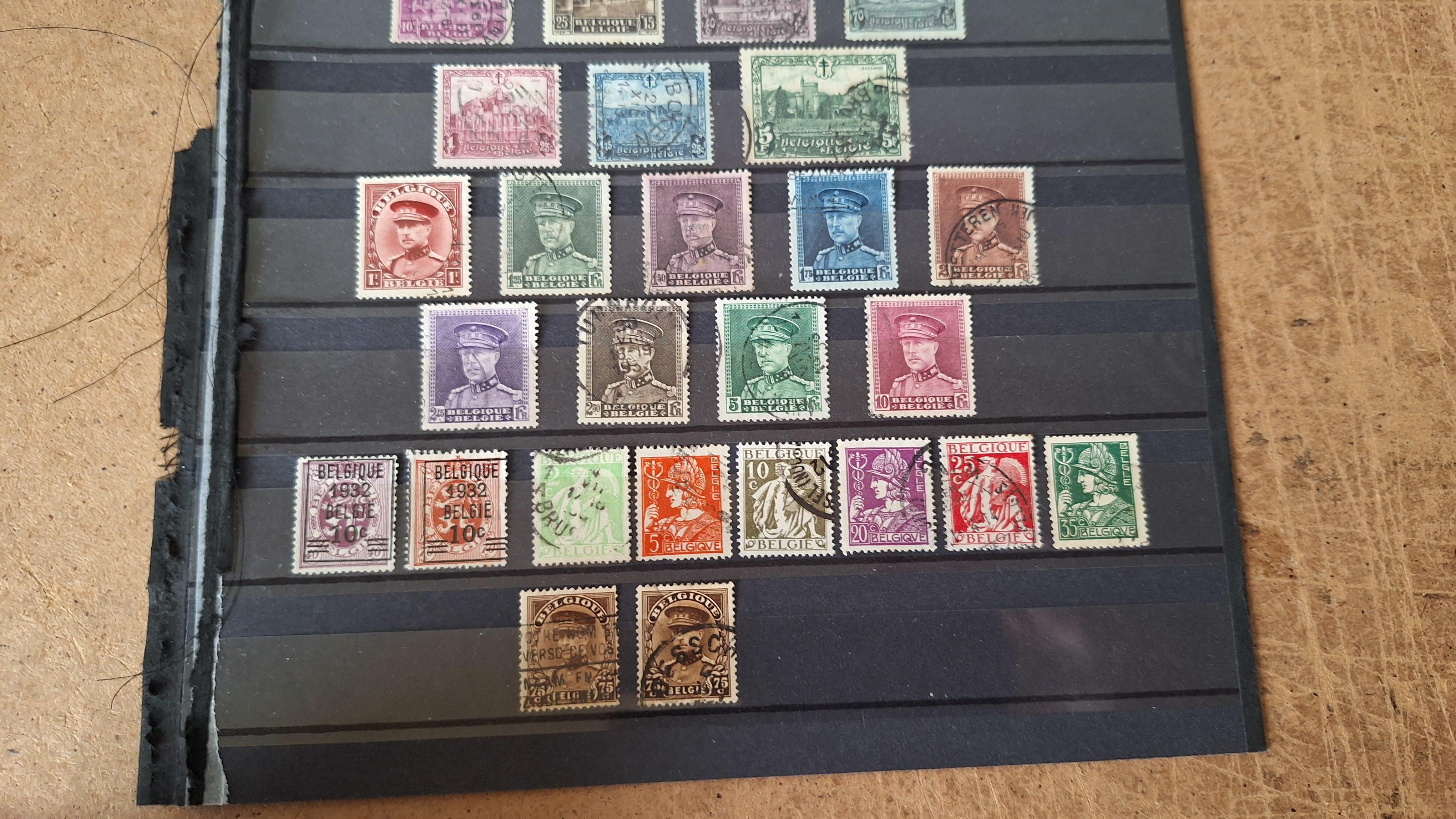 Verzameling klassieke Belgische postzegels – foto 3 – kavel bij Goeiendeal