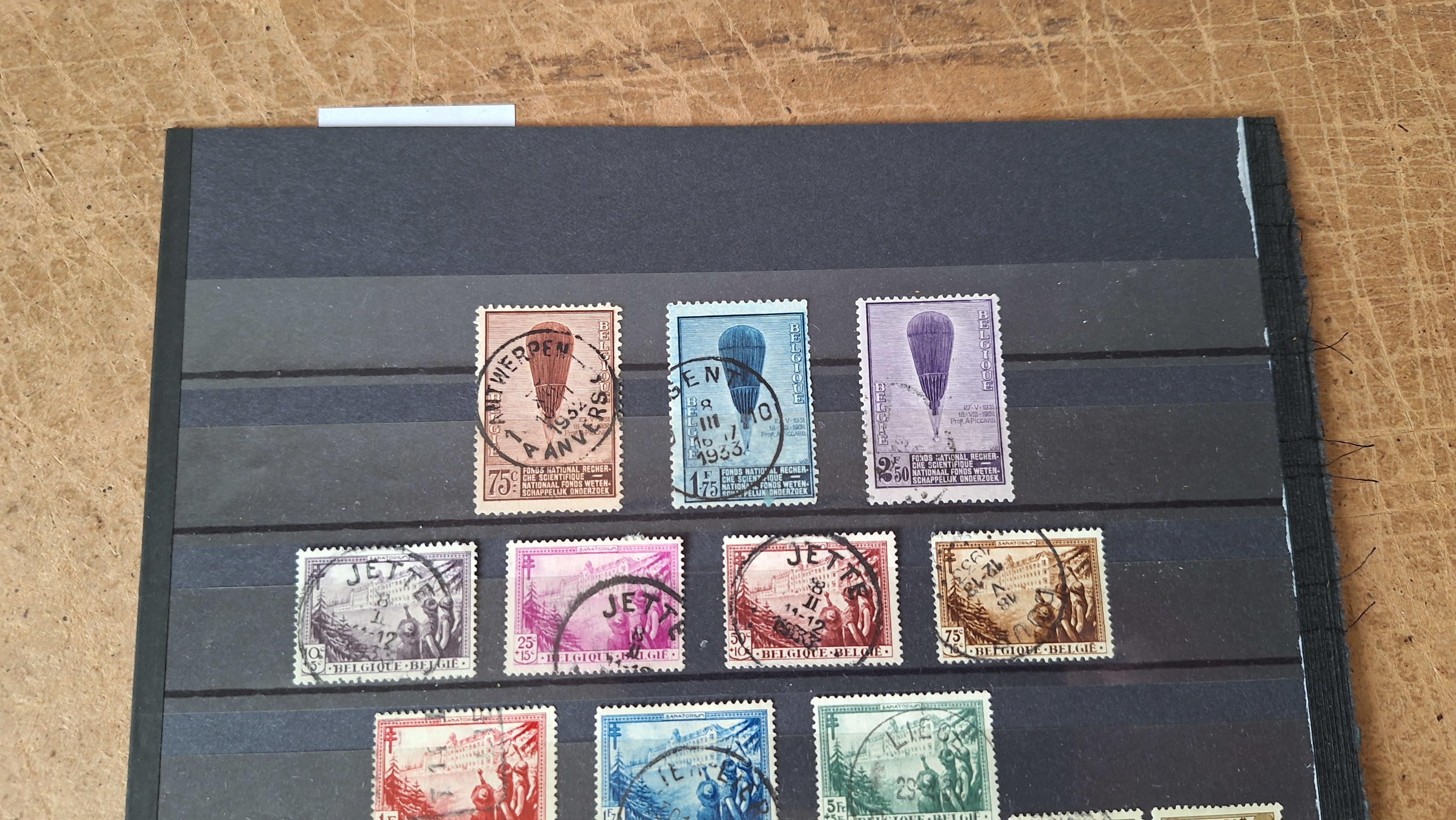 Verzameling klassieke Belgische postzegels – foto 4 – kavel bij Goeiendeal