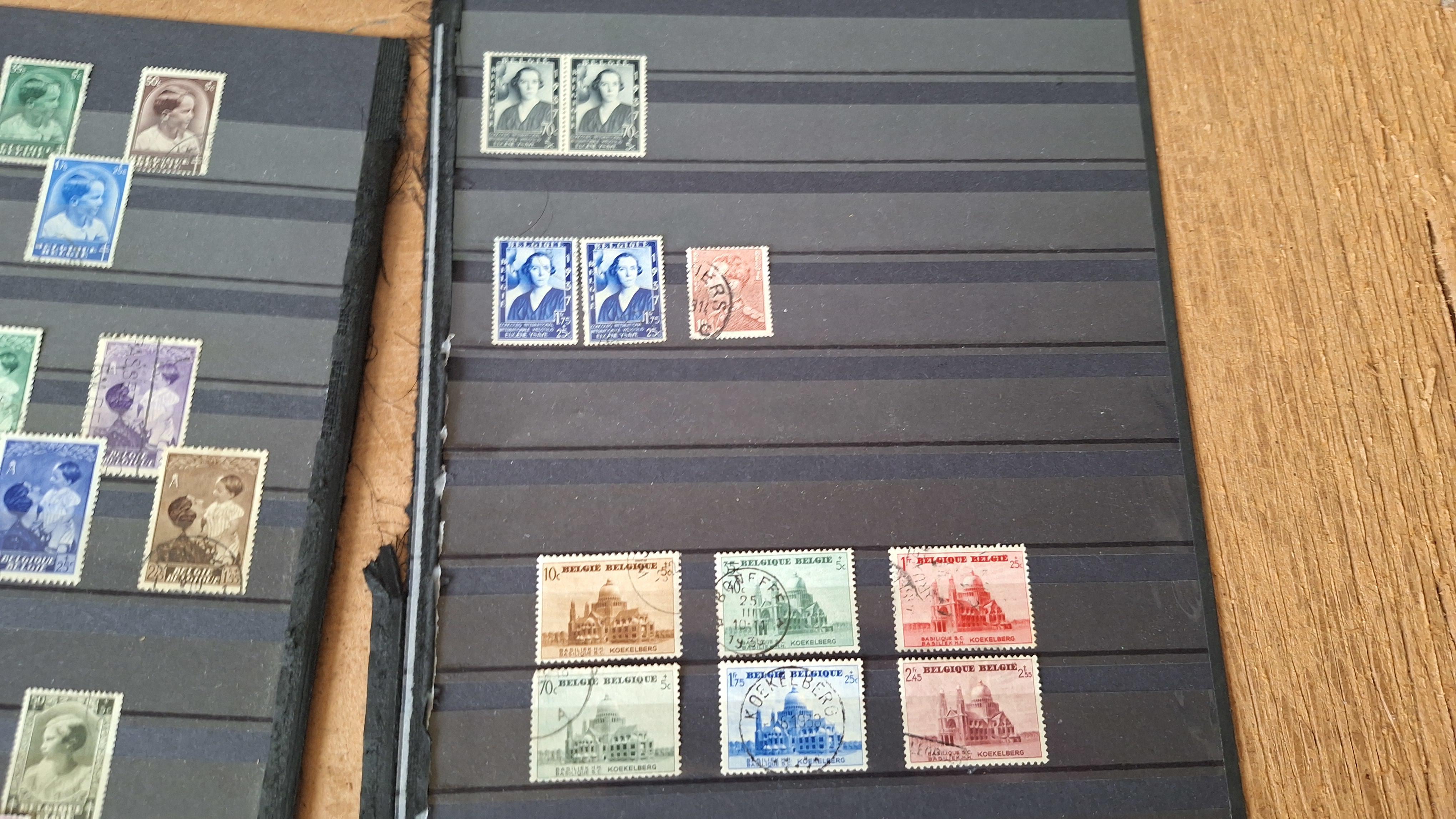 Verzameling klassieke Belgische postzegels – foto 3 – kavel bij Goeiendeal