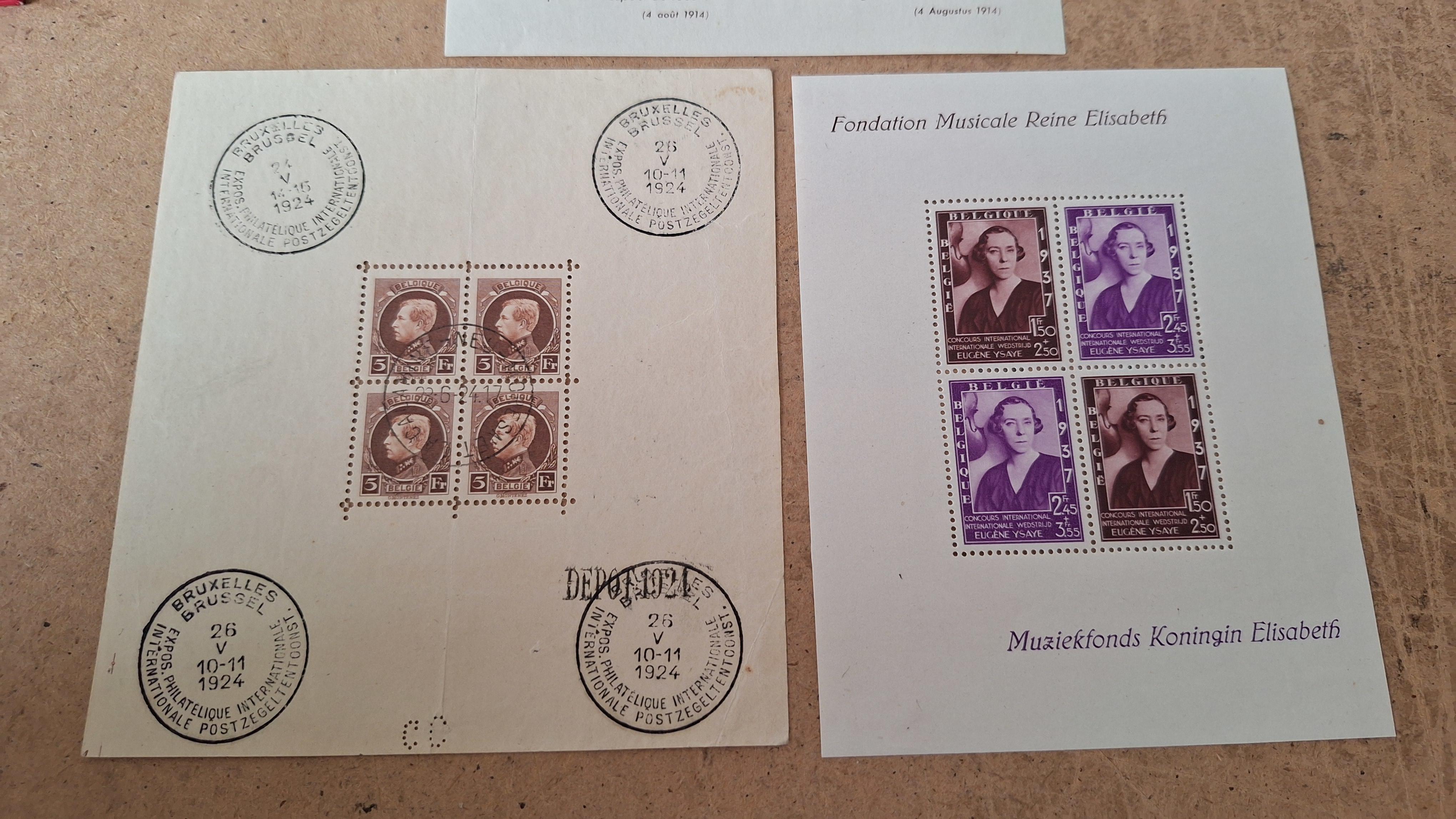 Set van drie Belgische herdenkingsvellen. Uitgedrukt in Belgische frank – foto 3 – kavel bij Goeiendeal