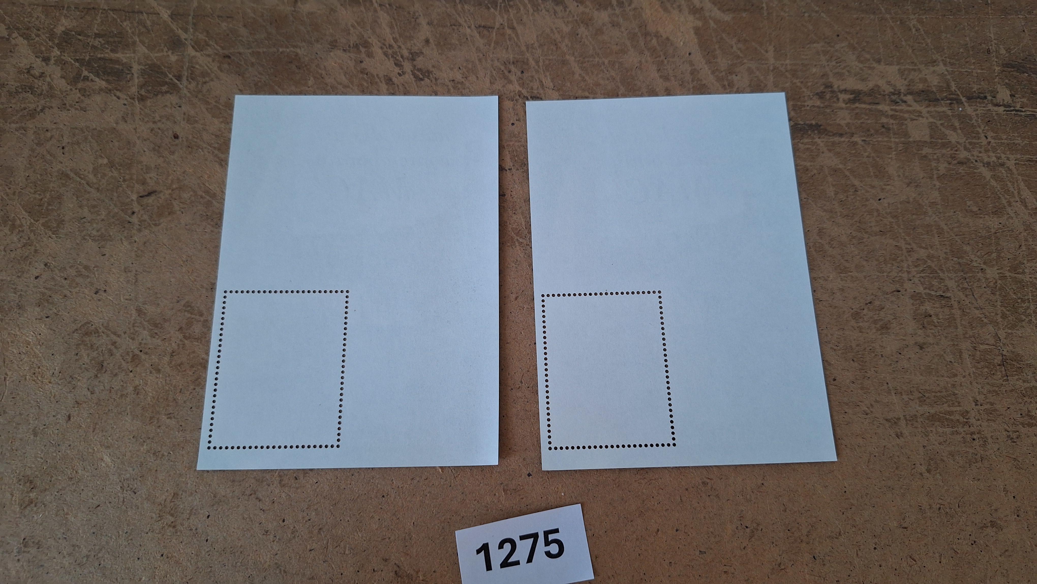 Postzegelvellen MAC's Grand-Hornu (2 stuks) – foto 2 – kavel bij Goeiendeal