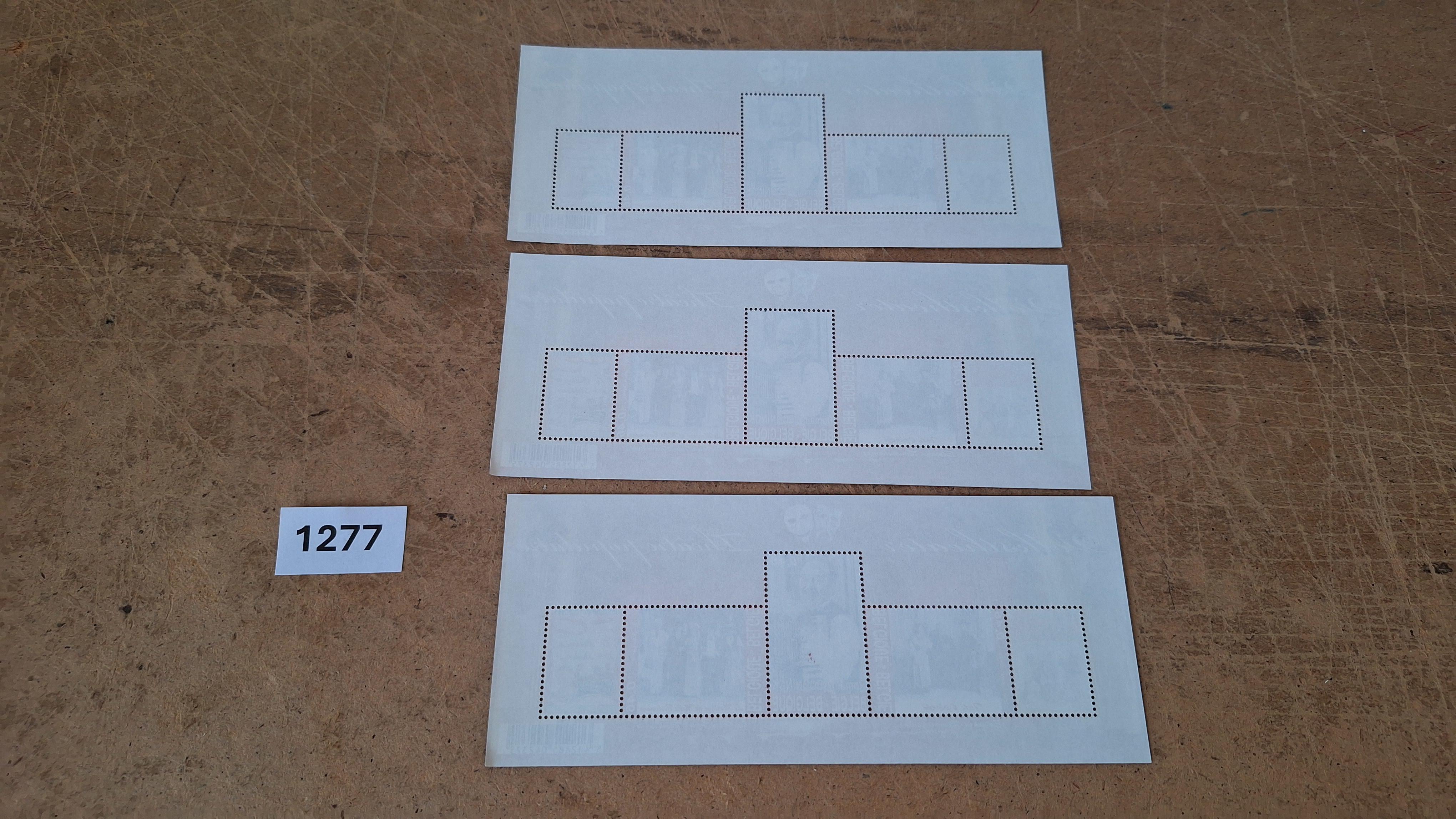 Postzegelvellen Volkstheater (3 stuks) – foto 2 – kavel bij Goeiendeal