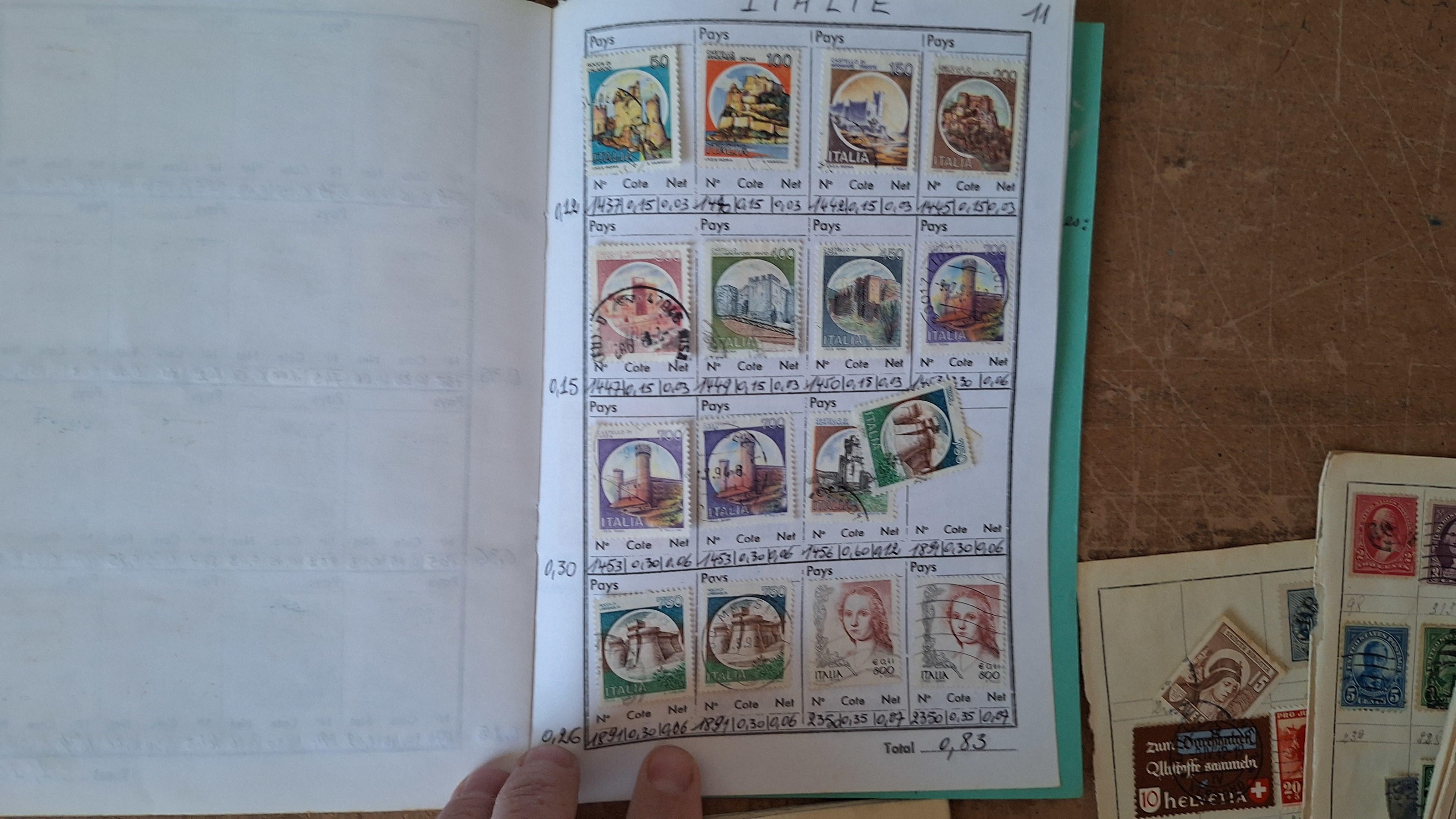 Verzameling postzegels op insteekbladen en losse bladen, diverse landen en thema's – foto 7 – kavel bij Goeiendeal