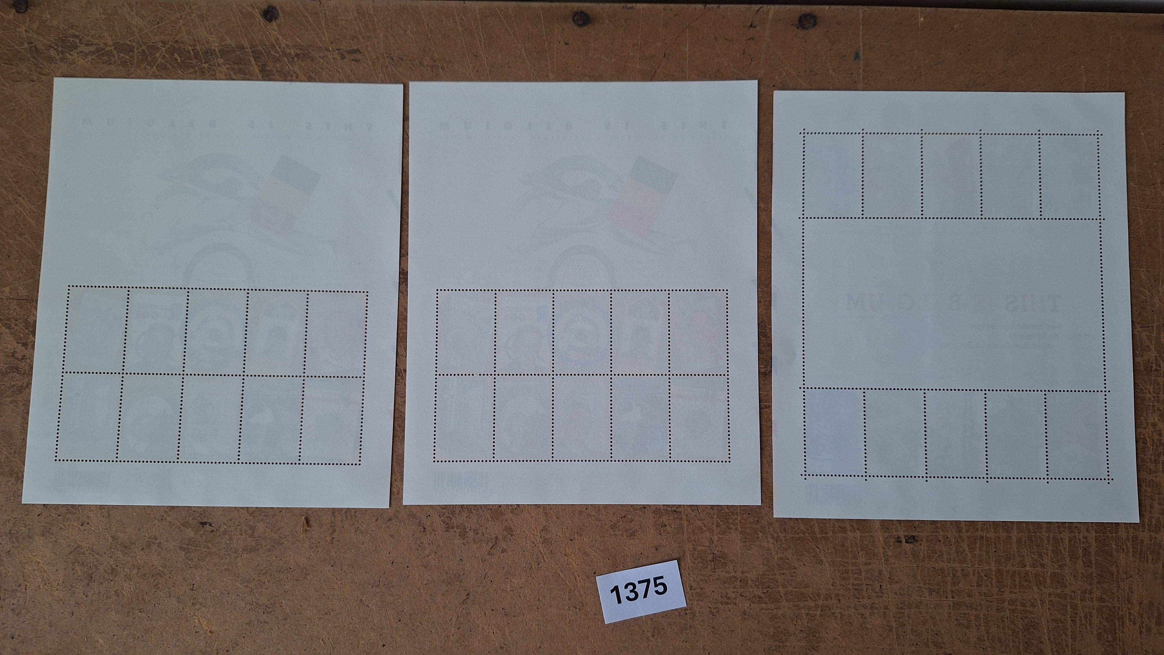 Postzegelvelletjes This is Belgium Belgische cultuur en toerisme – foto 2 – kavel bij Goeiendeal