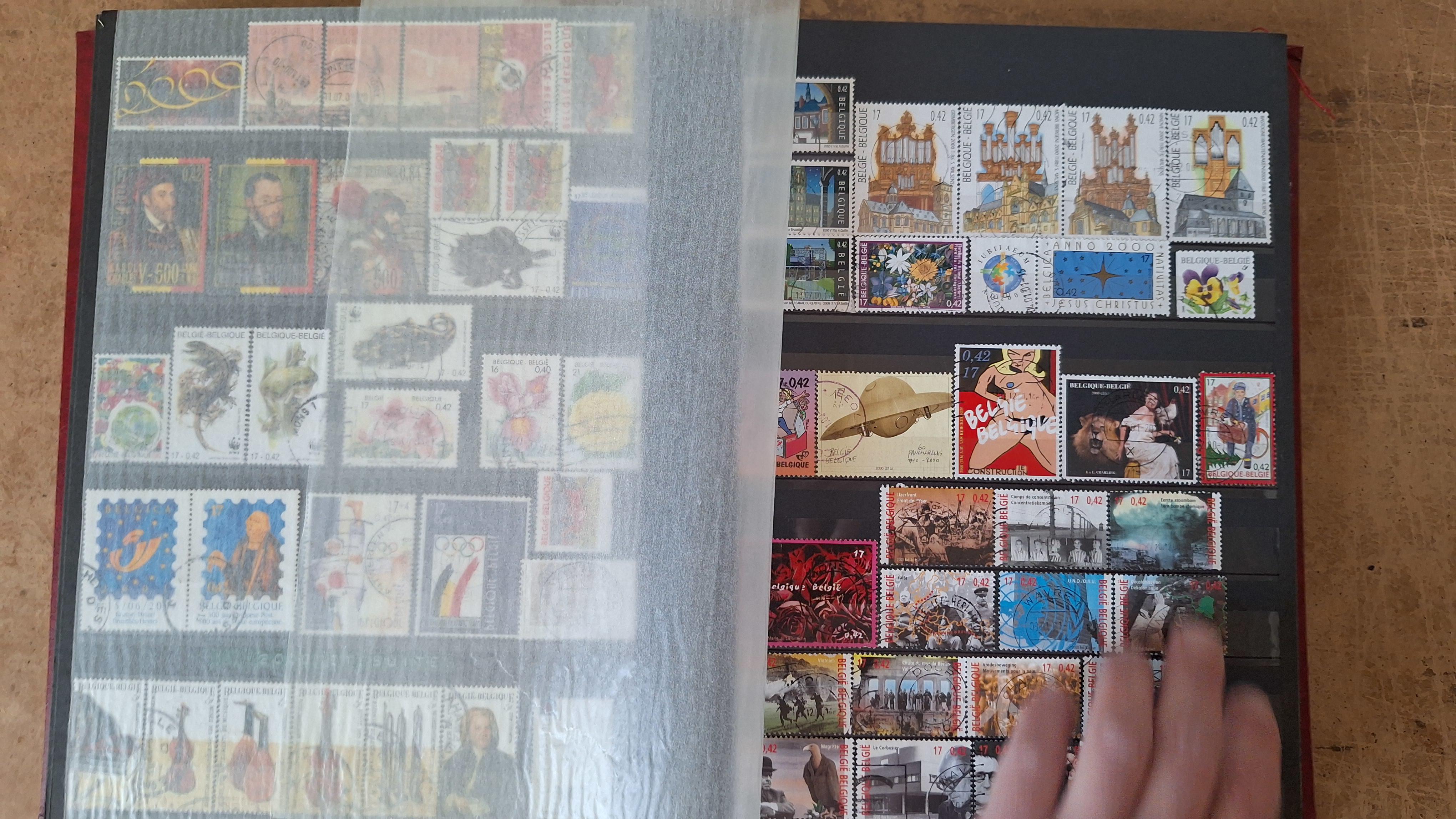 Postzegelalbum met postzegels – foto 8 – kavel bij Goeiendeal