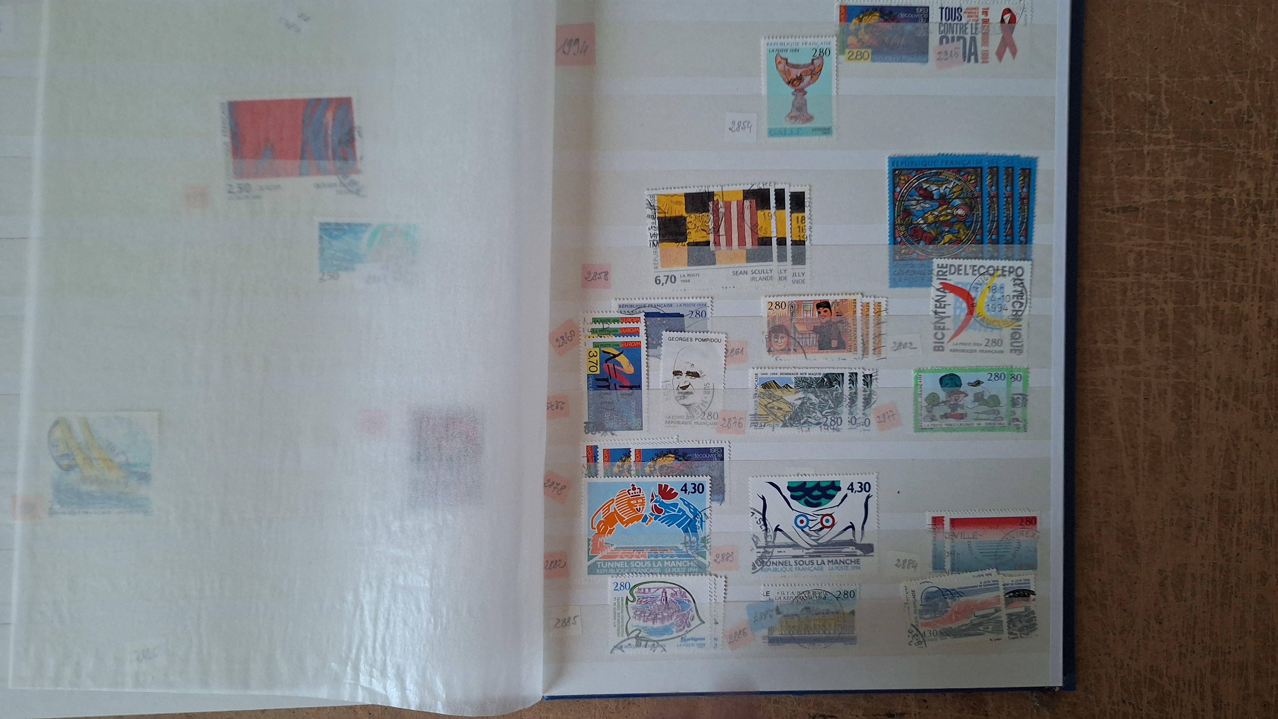 Postzegelalbum met postzegels – foto 8 – kavel bij Goeiendeal