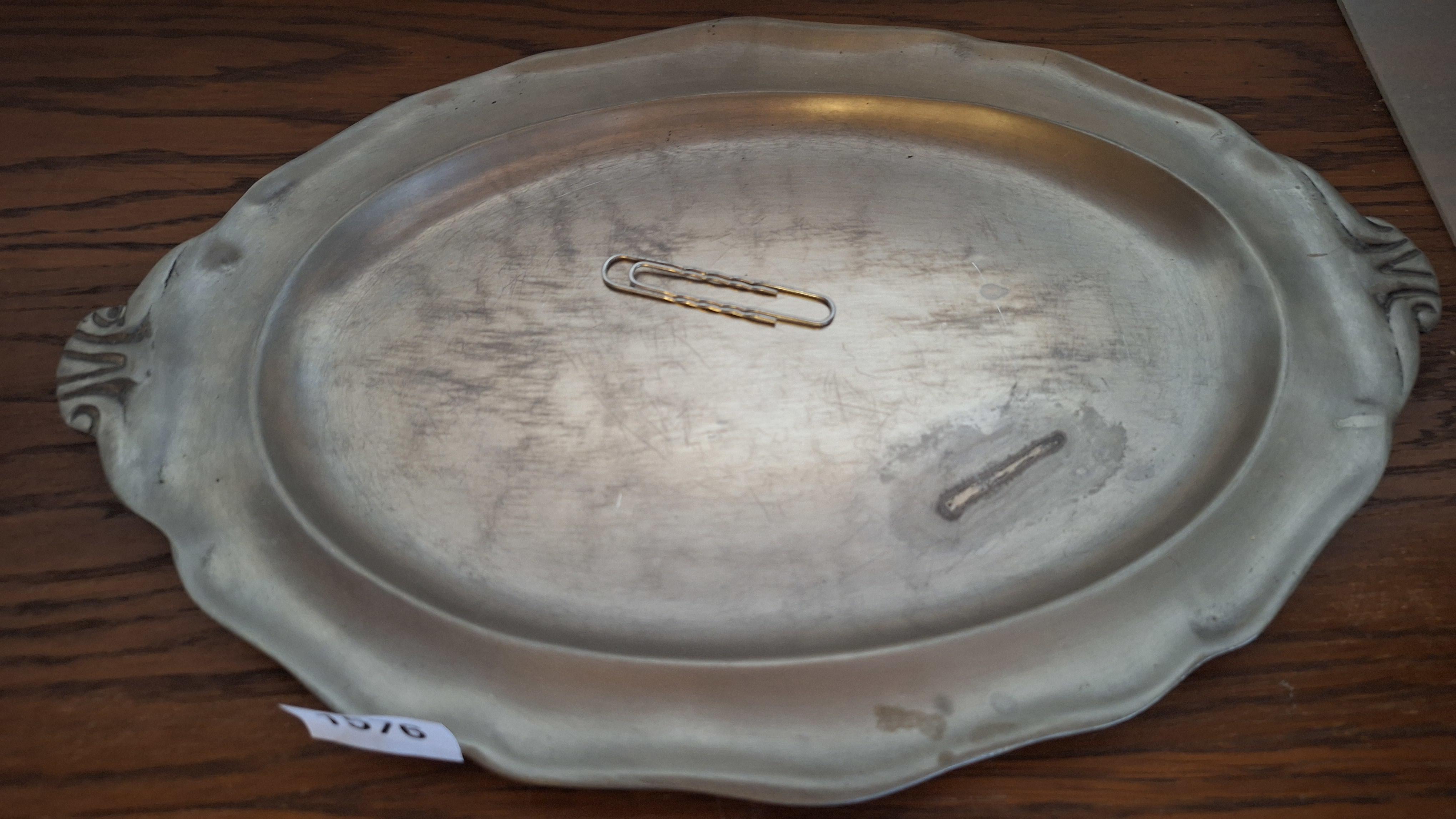 Klassieke Tin soepterrine met deksel en een groot bijbehorend serveerblad – foto 5 – kavel bij Goeiendeal, Houthalen-Helchteren