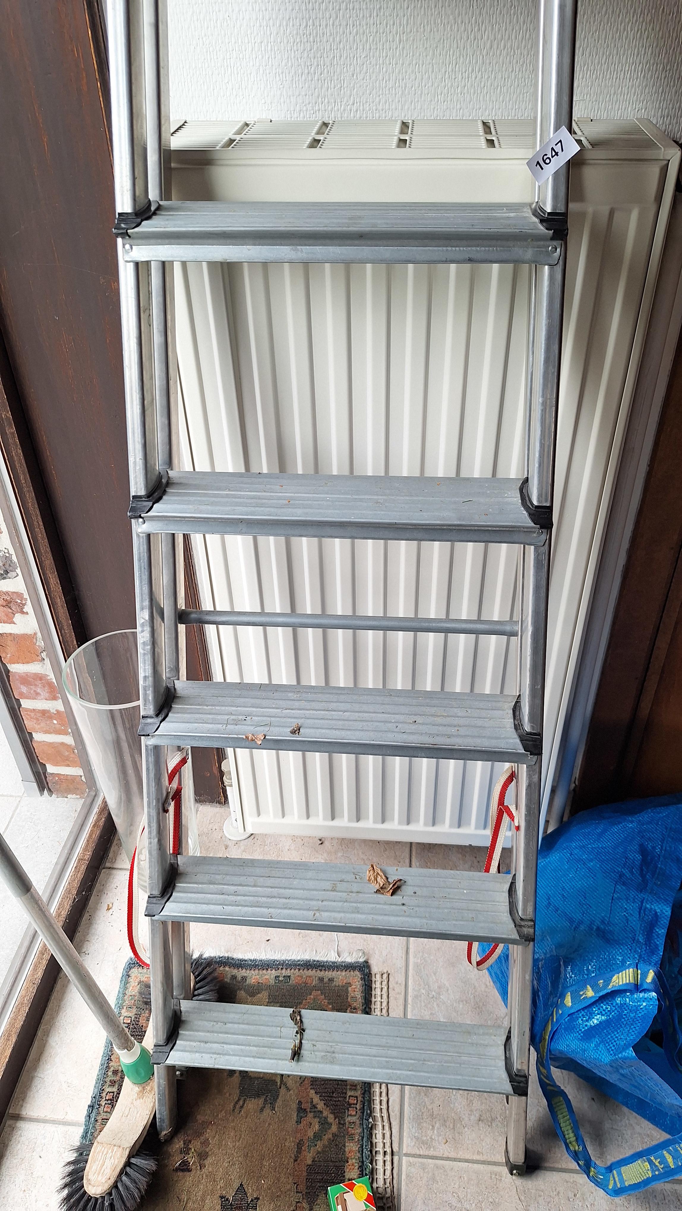 Ladder met zes treden van het merk Saritub – foto 2 – kavel bij Goeiendeal, Houthalen-Helchteren