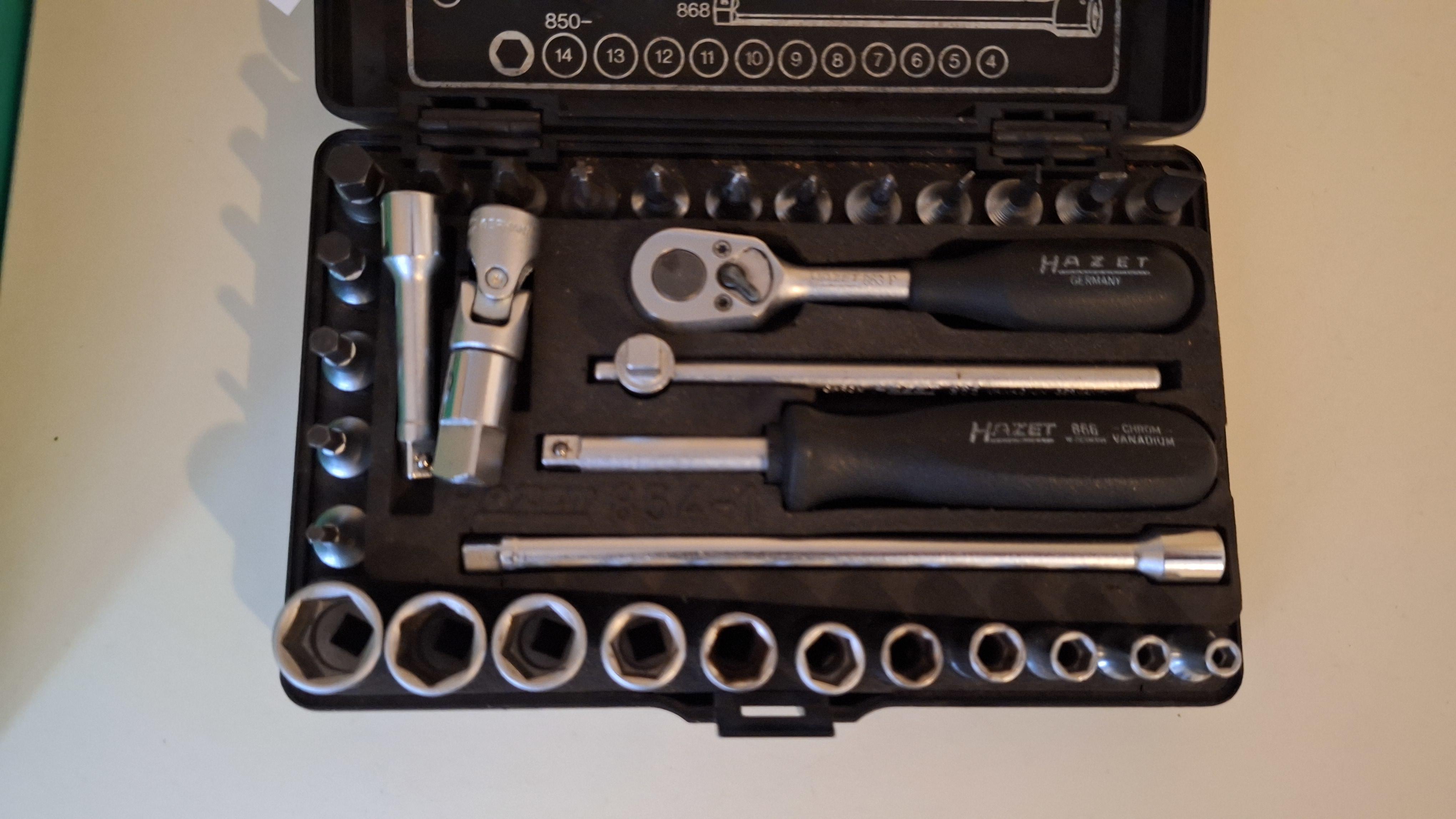 Hazet 854-1 dopsleutelset in compacte opbergkoffer – foto 2 – kavel bij Goeiendeal, Houthalen-Helchteren