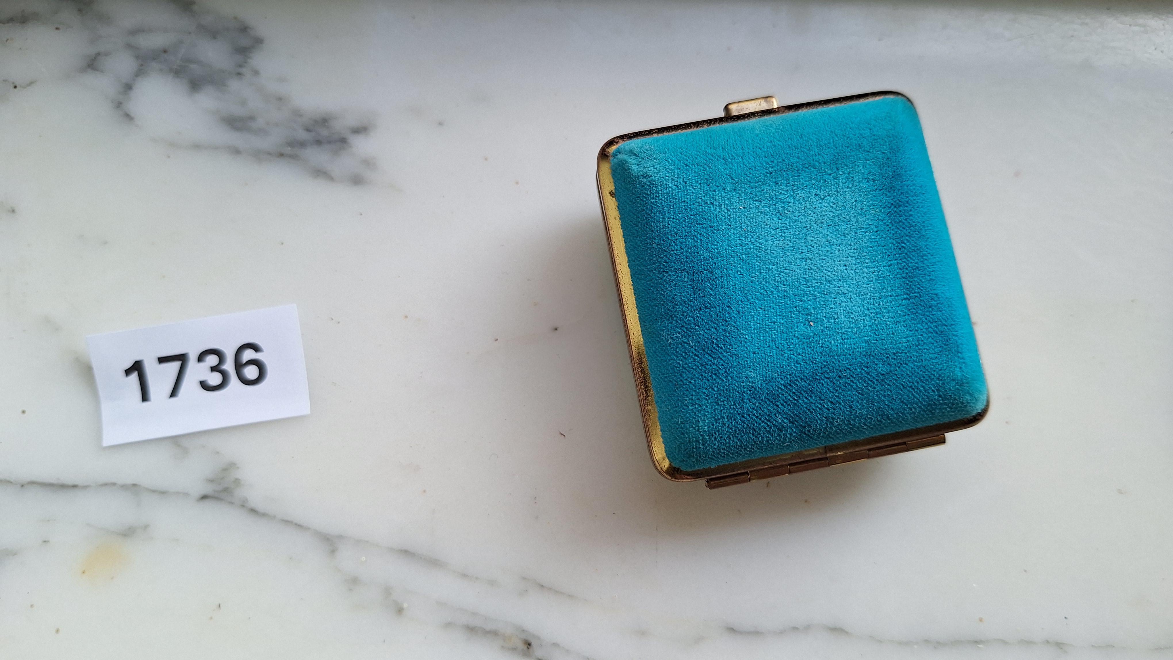 Europa vintage reiswekker met goudkleurige behuizing in een blauw fluwelen doosje [BdiN1K] – foto 4 – kavel bij Goeiendeal, Houthalen-Helchteren